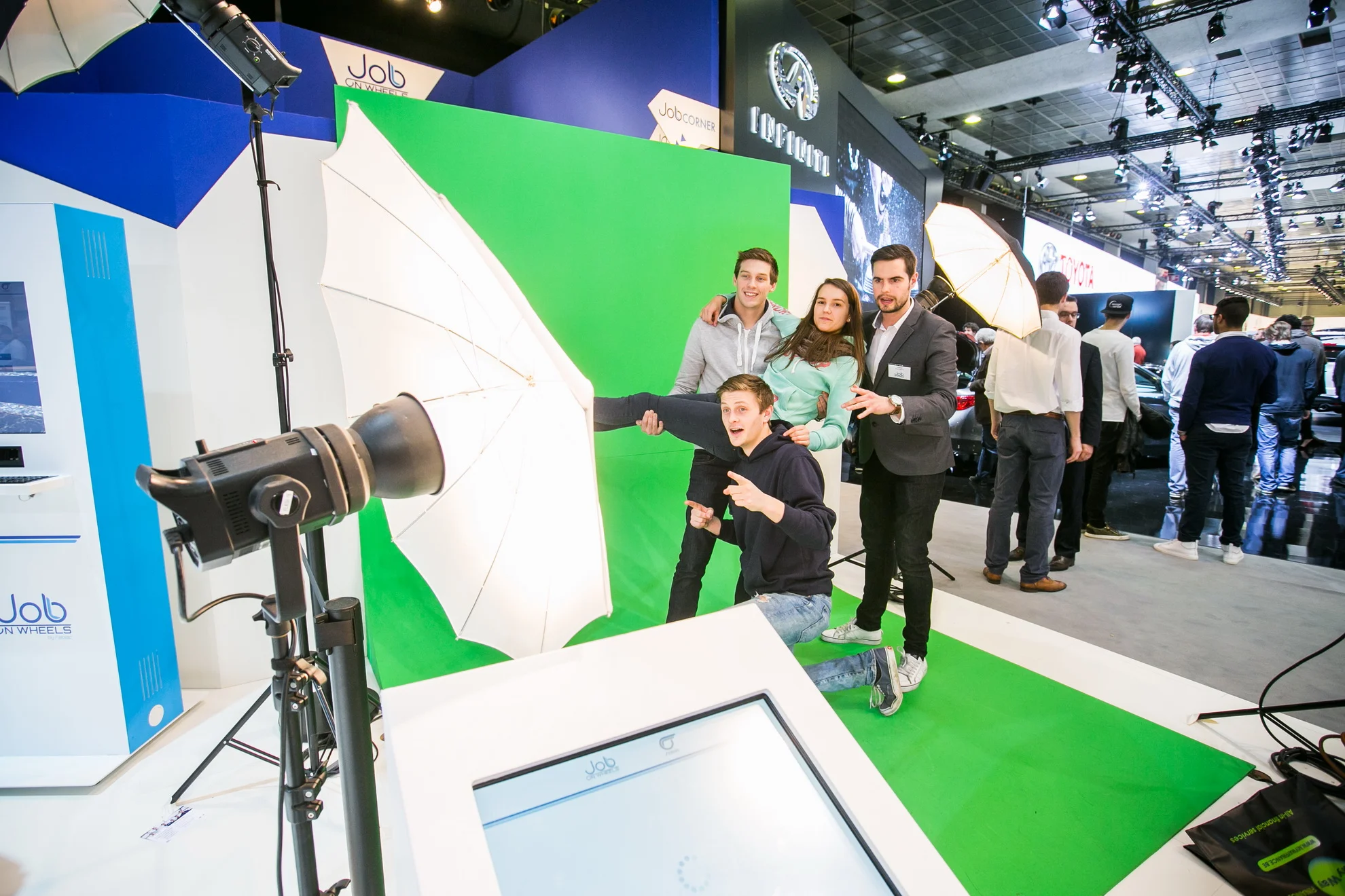 Job On Wheels @ Brussels Motor Show 2015