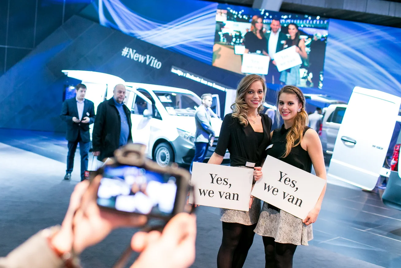 Mercedes-Benz Vans@ Brussels Motor Show 2015