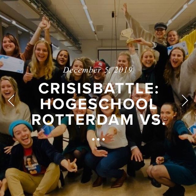 Nieuwe blog online. @move.pr doet de Crisis Battle nog een keertje dunnetjes over!! #minorpr #creatingstories #sterkwerkaward2019 #crisisbattle #fun