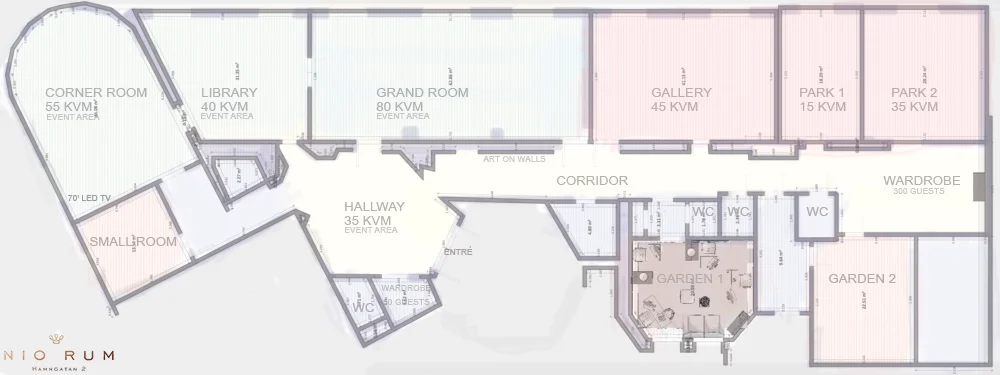 Floor plan Nio Rum