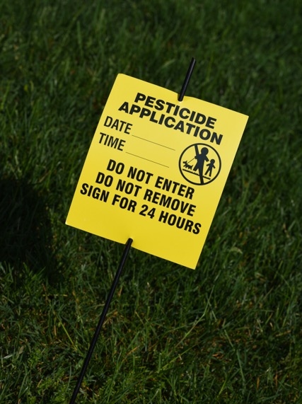 This is not the yellow we want in our yard!