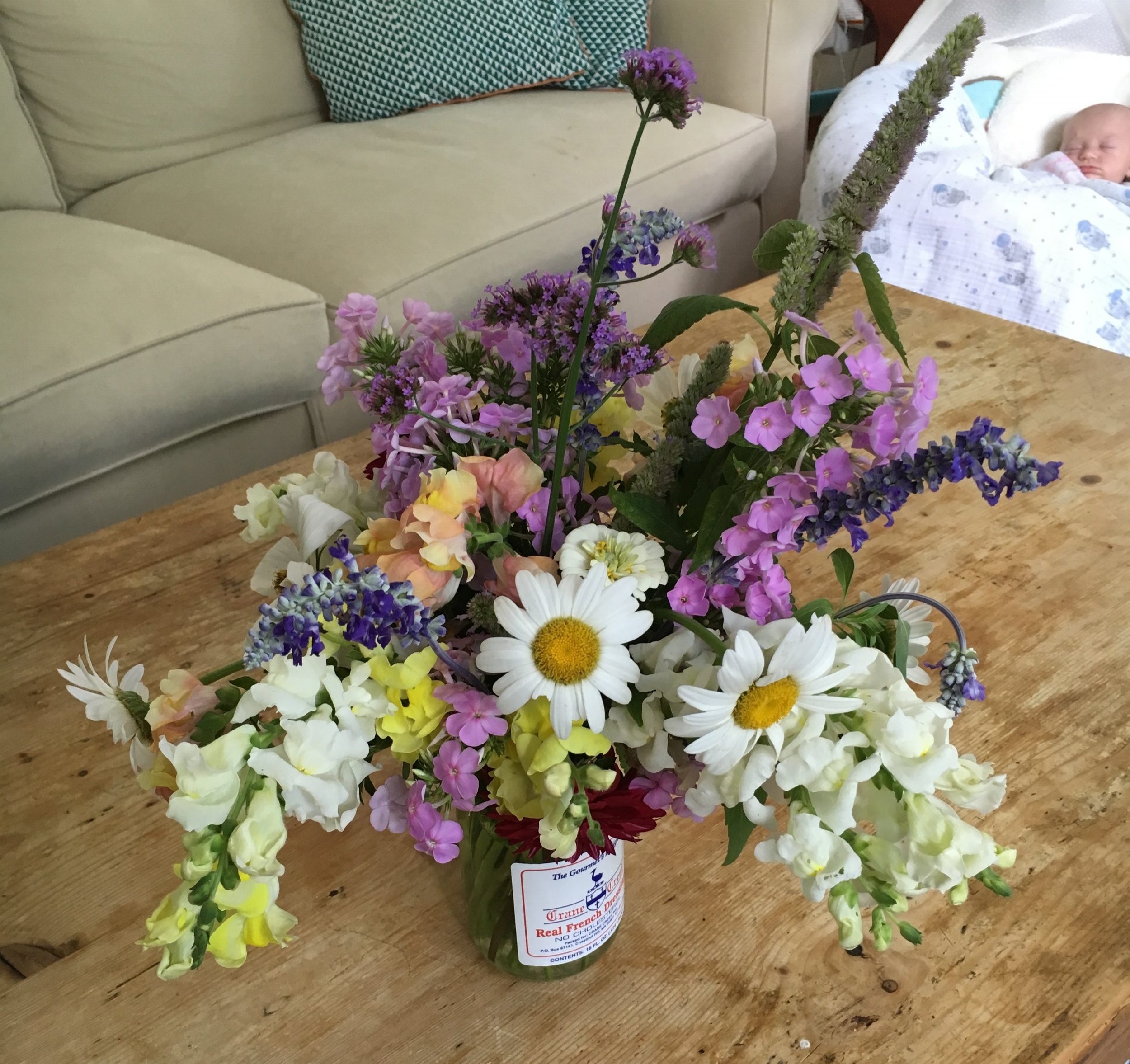 Cut Flowers from the MacVicars' Healthy Yard