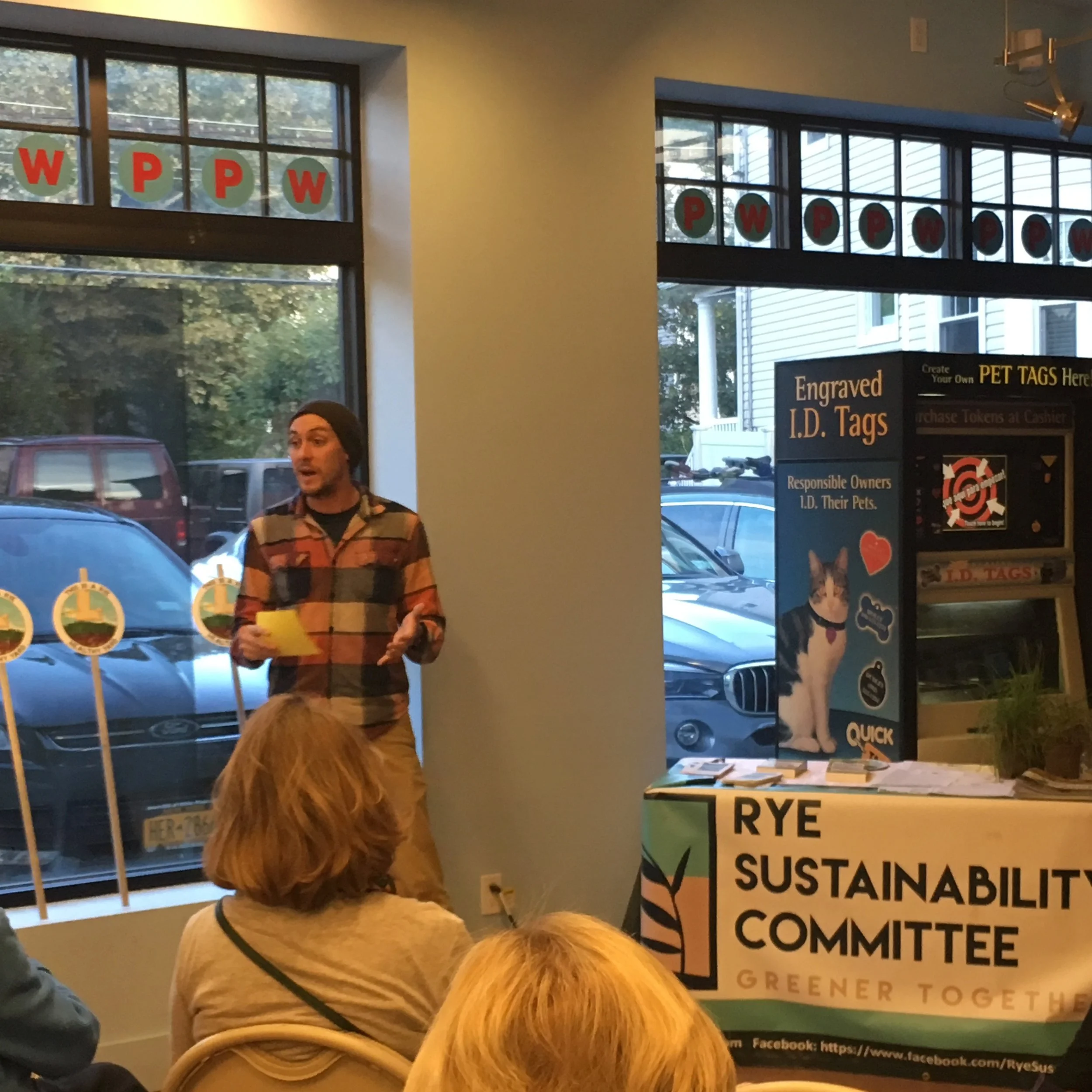 Rye Nature Center Director of Strategic Initiatives AJ Johnson.