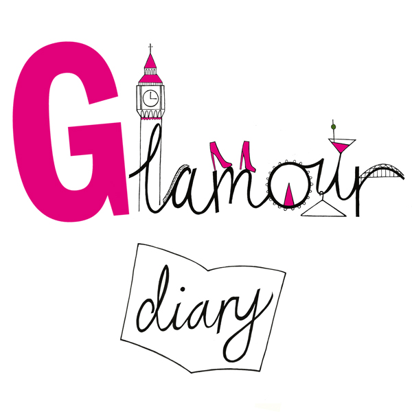 Illustrator for ' Glamour Diary ' - A monthly what's on guide published by Glamour Magazine, Conde Nast.