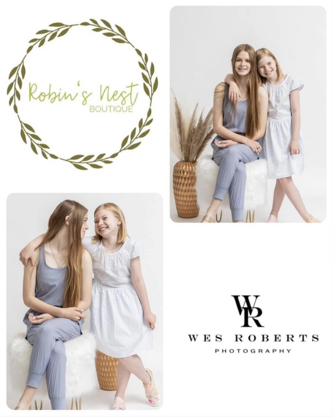 I&rsquo;m teaming up with Robin&rsquo;s Nest Boutique to offer Mother&rsquo;s Day mini session on Sunday, May 7th.  Come join us! 

$100: up to 10 digital photos &amp; $50 RNB gift card 

*one immediate family per time slot

https://square.site/book/