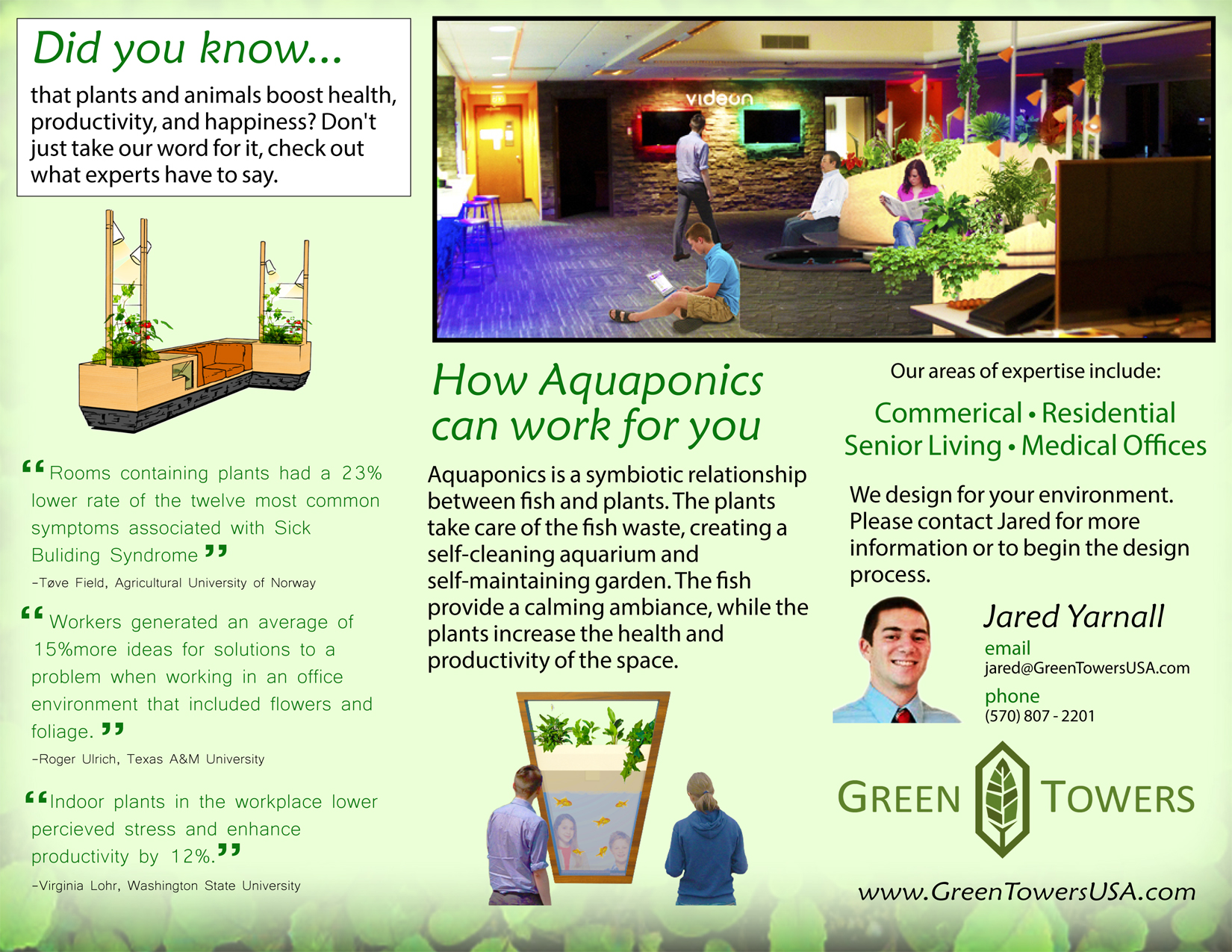 GreenTowers, LLC Brochure, 2015