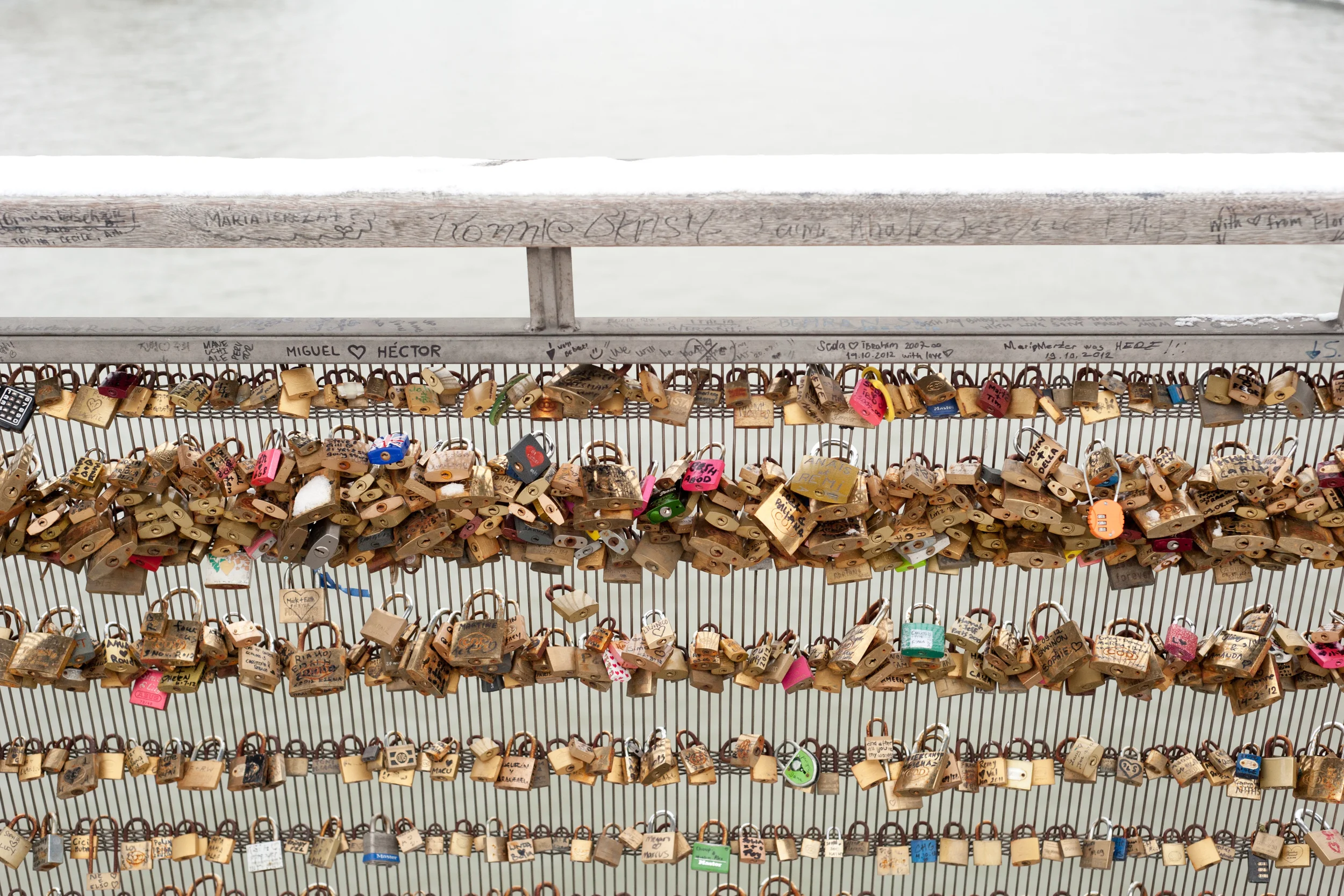 Love Locks 2, Paris, 2013