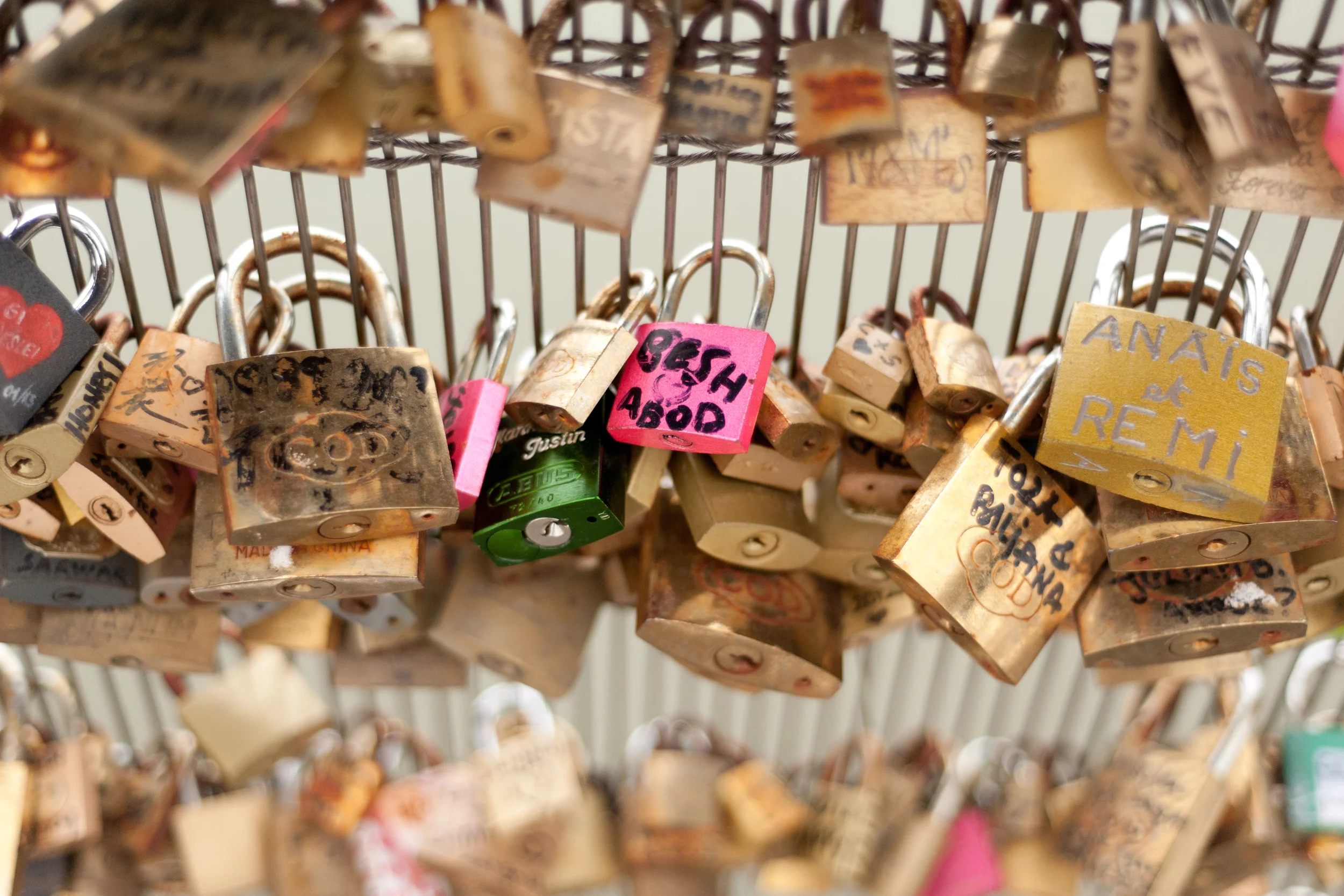 Love Locks 3, Paris, 2013
