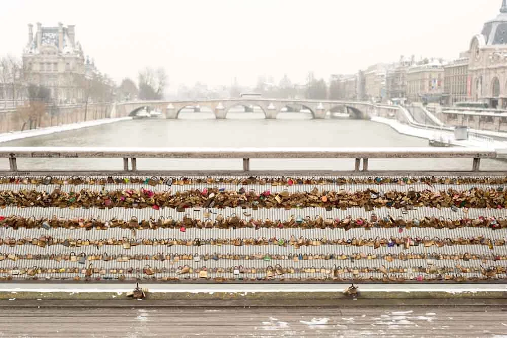 Love Locks 1, Paris, 2013