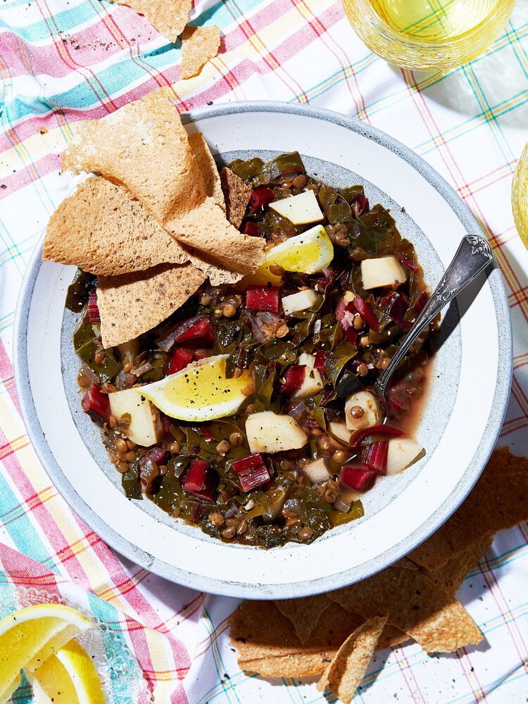 LENTIL SWISS CHARD SOUP