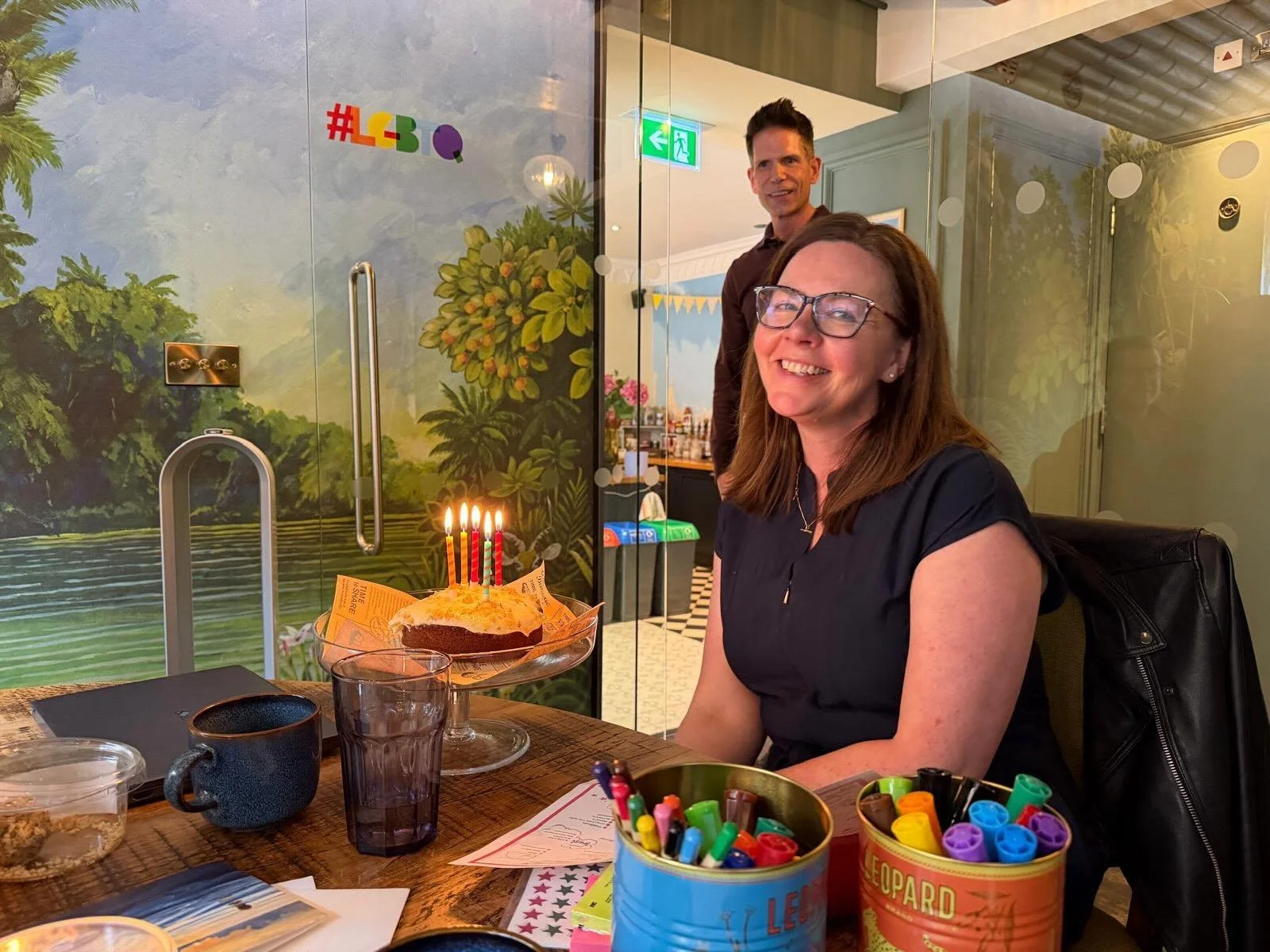 The incredible Louise came to a work conference on her Birthday! That&rsquo;s commitment for you! We made sure to spoil her to make up for it!