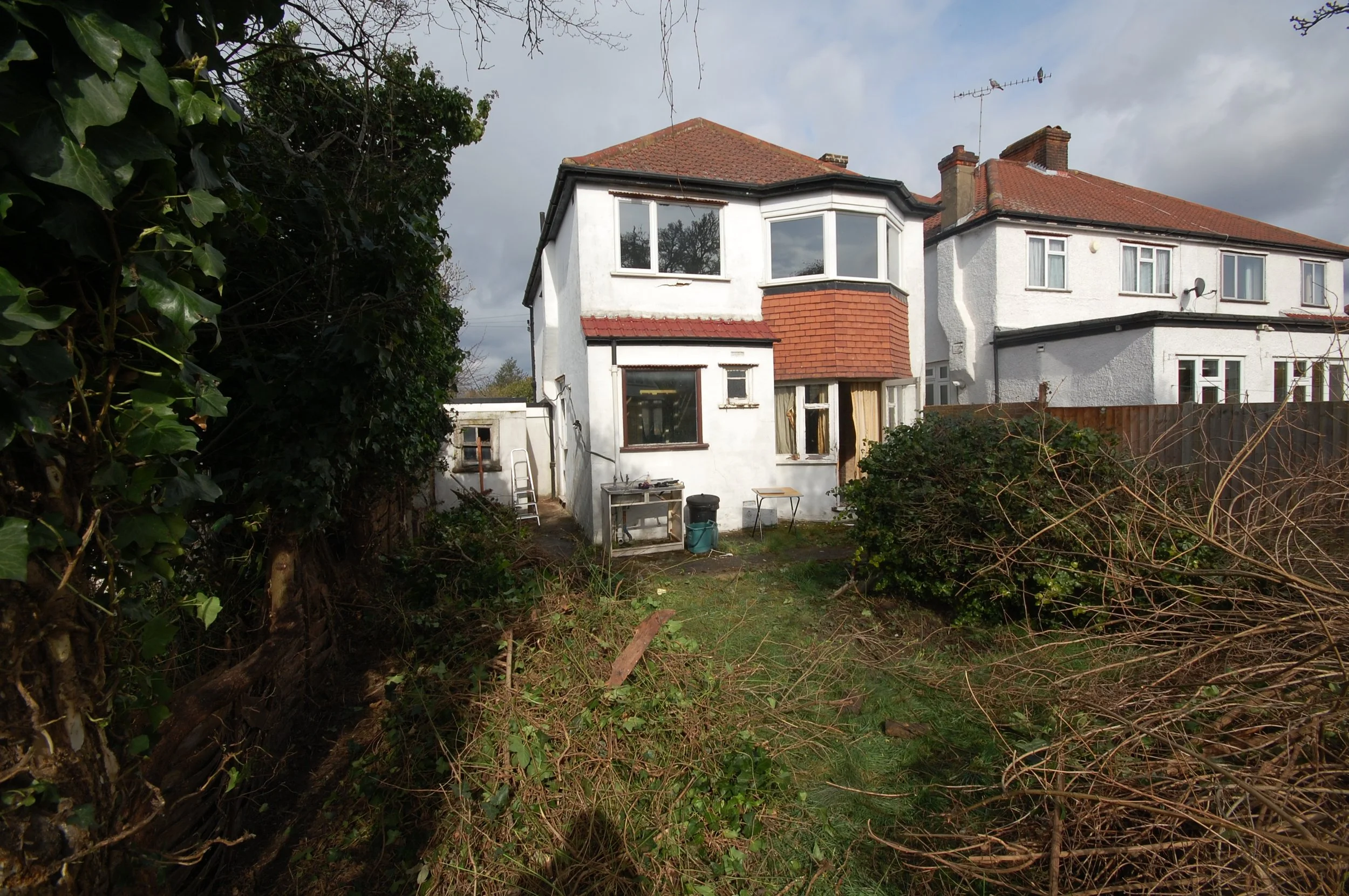 Before - Rear elevation