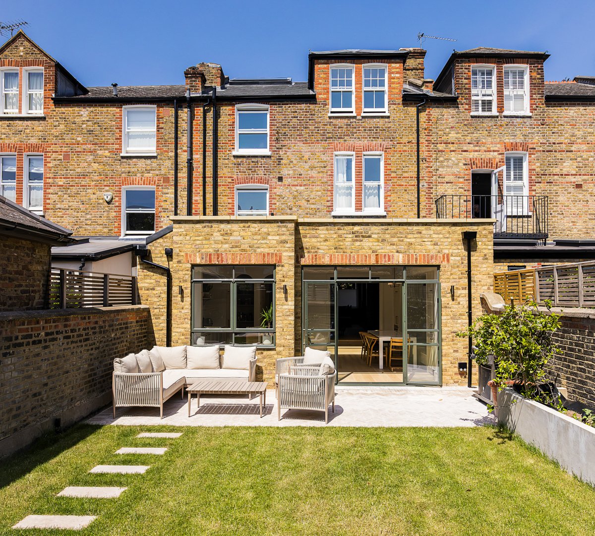 A full refurbishment to this large house in the Heaver conservation area of Balham.