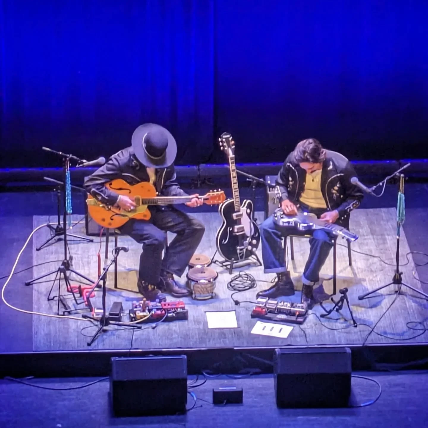 March 2024
#NationalPublicRadio has to be my first resource for new music and thankfully they introduced me to @hermanosgutierrez .  What dreamy music. As soon as I found out that they were performing in Lexington, we got tickets. They performed at t