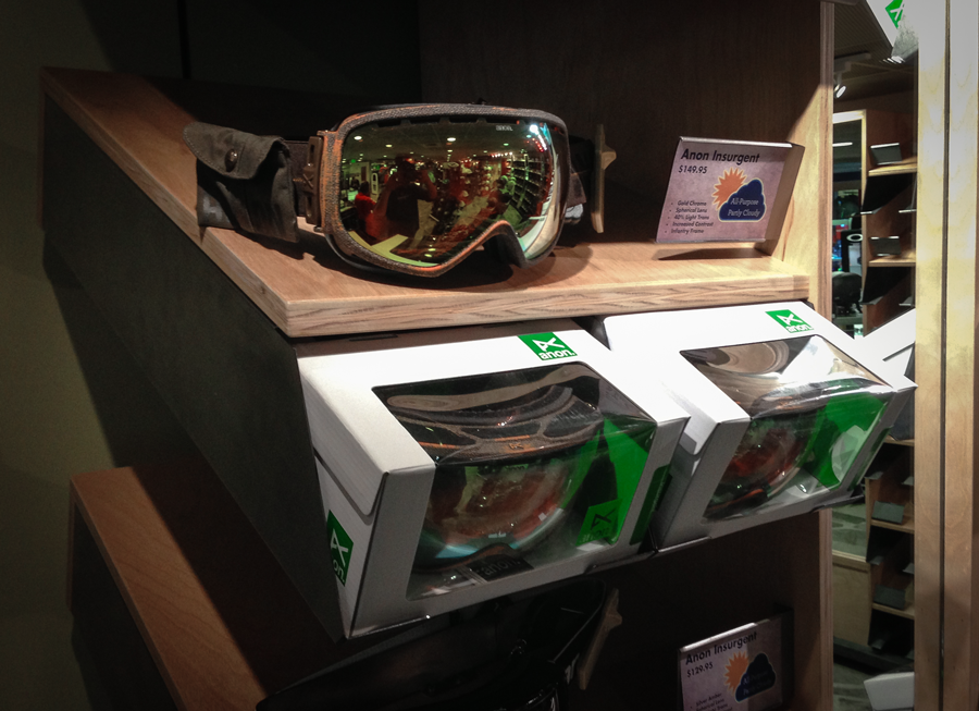 Copper Mountain Sports Display Rack — Corvus Design Build