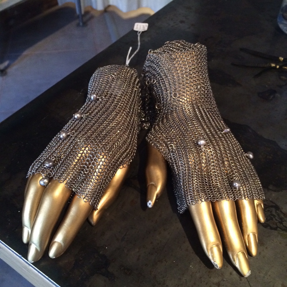 Unzicker Design Chain Mail Gloves — aspen shakti shala