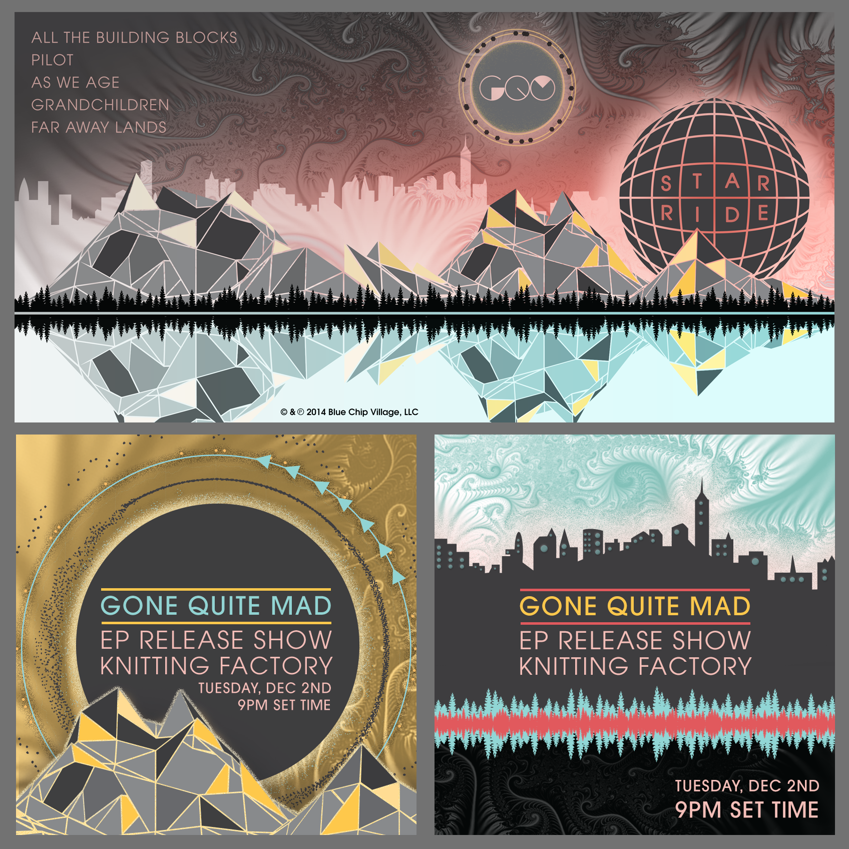 GQM Album Cover and social media posters