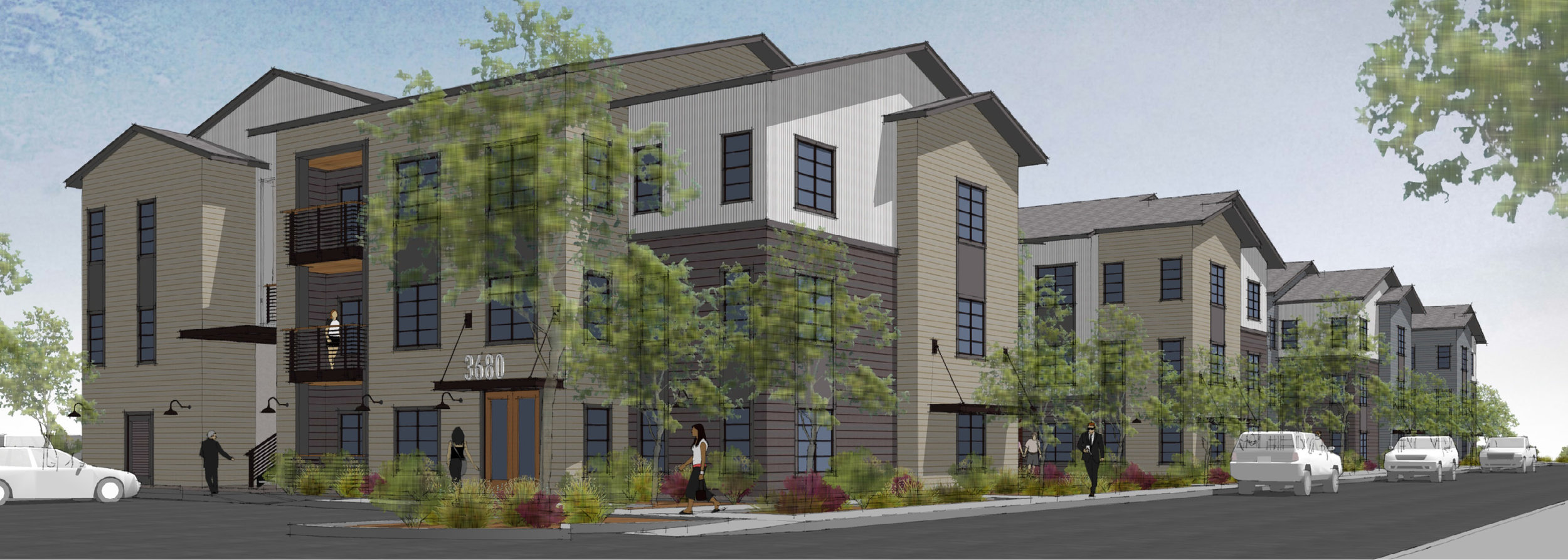 Mixed Income Workforce Housing and Commercial Space will be developed on recently purchased site