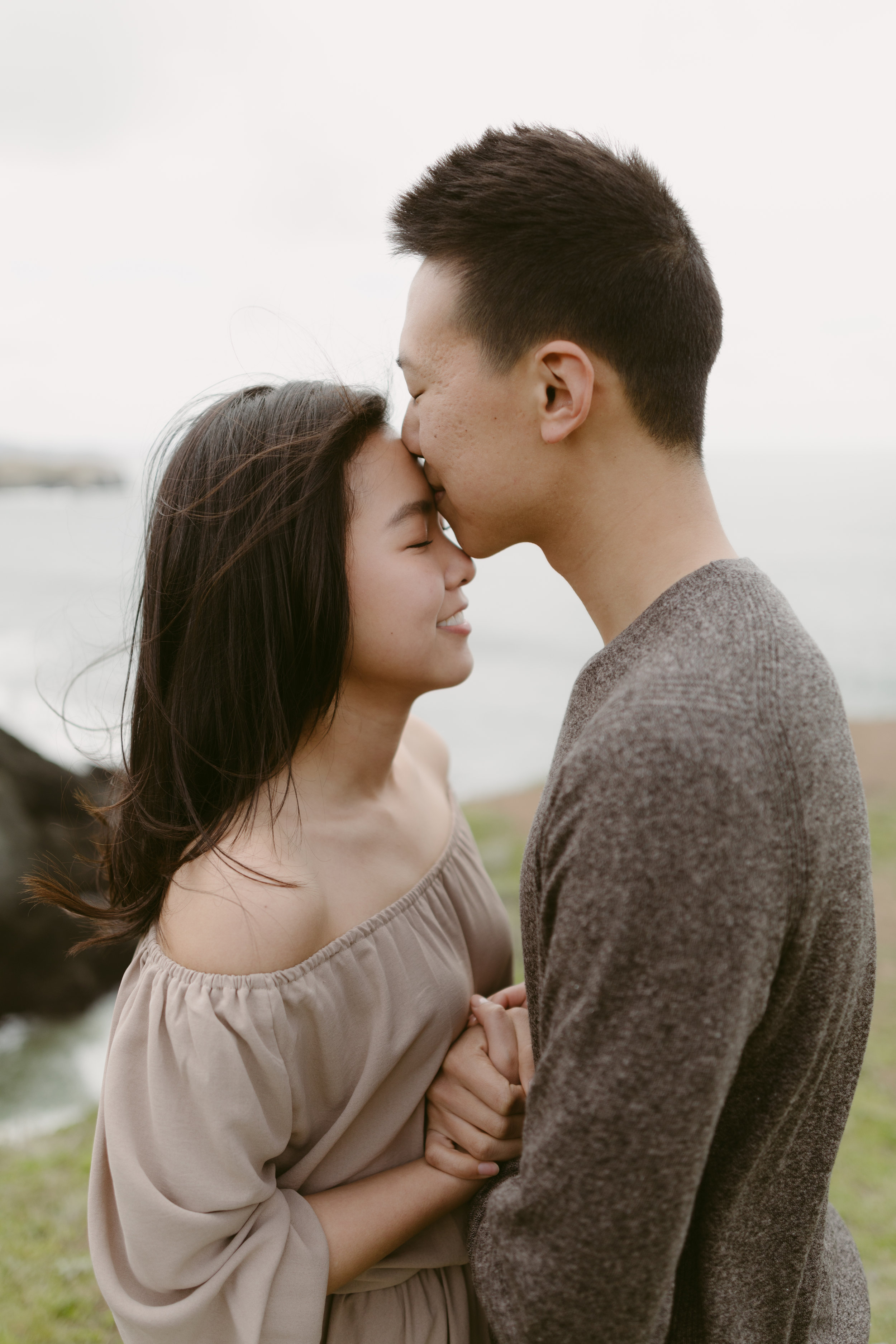 Marin Headlands Engagement Session at Rodeo Beach