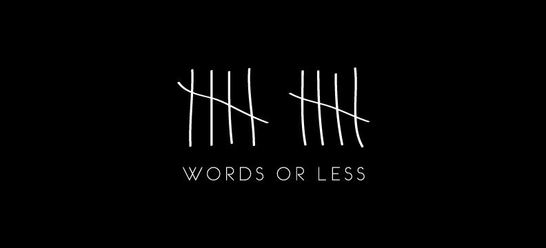   I approached&nbsp;   Charles Grabuski   &nbsp;(a local author, poet, and LGBT activist) with this idea as a fun, whimsical, and creative exercise for both of us. Charles has written several shorts that are, as you may have guessed, 10 words or less
