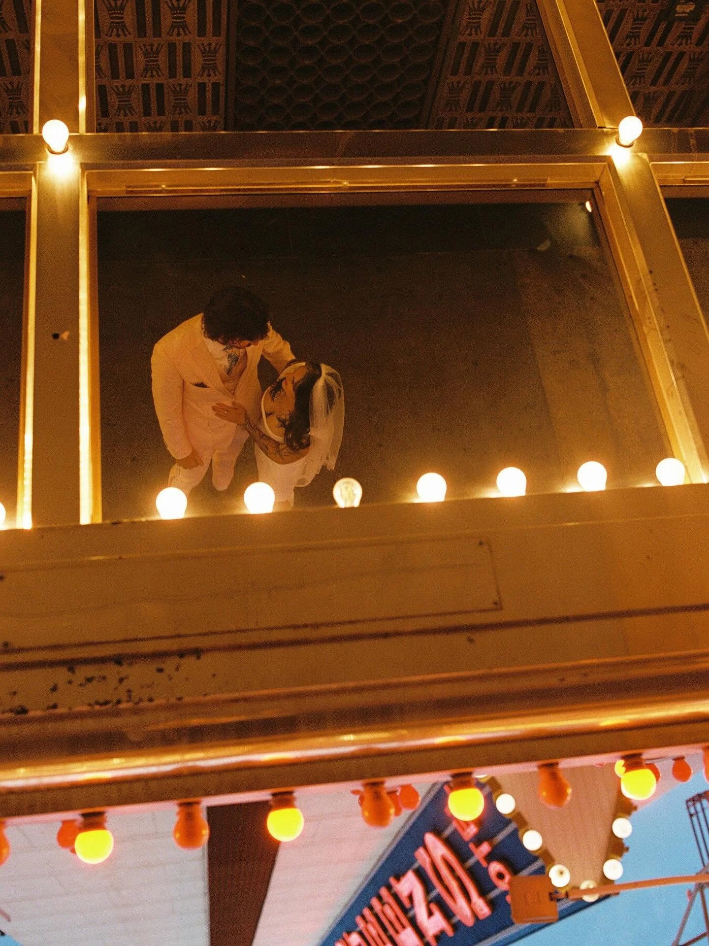 Downtown at twilight 💗 #35mm