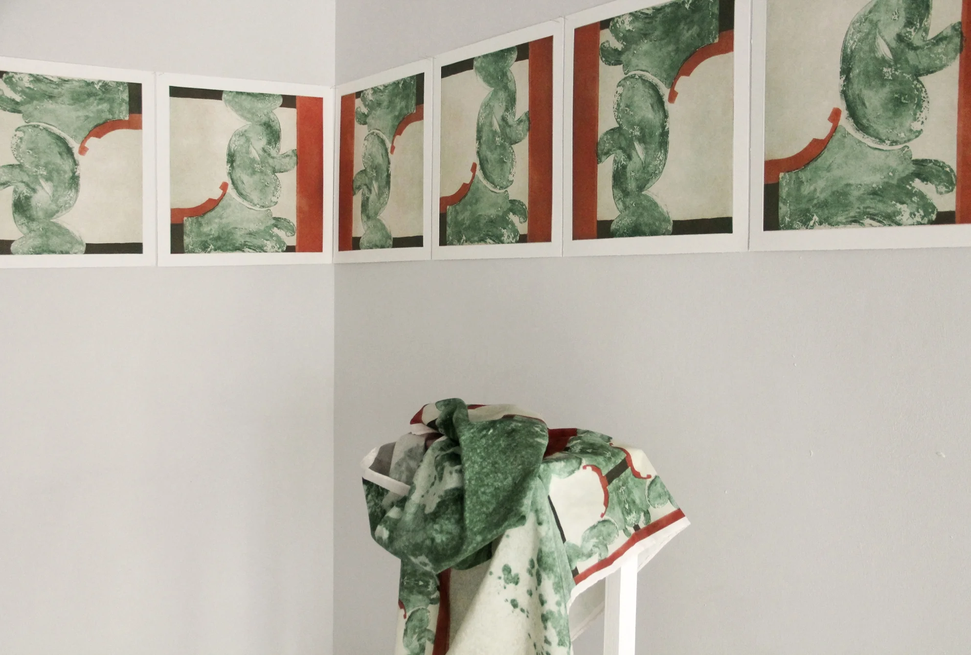 From The Private Abode to the Public Facade Etchings with Digitally Printed Silk Tontine House, Glasgow