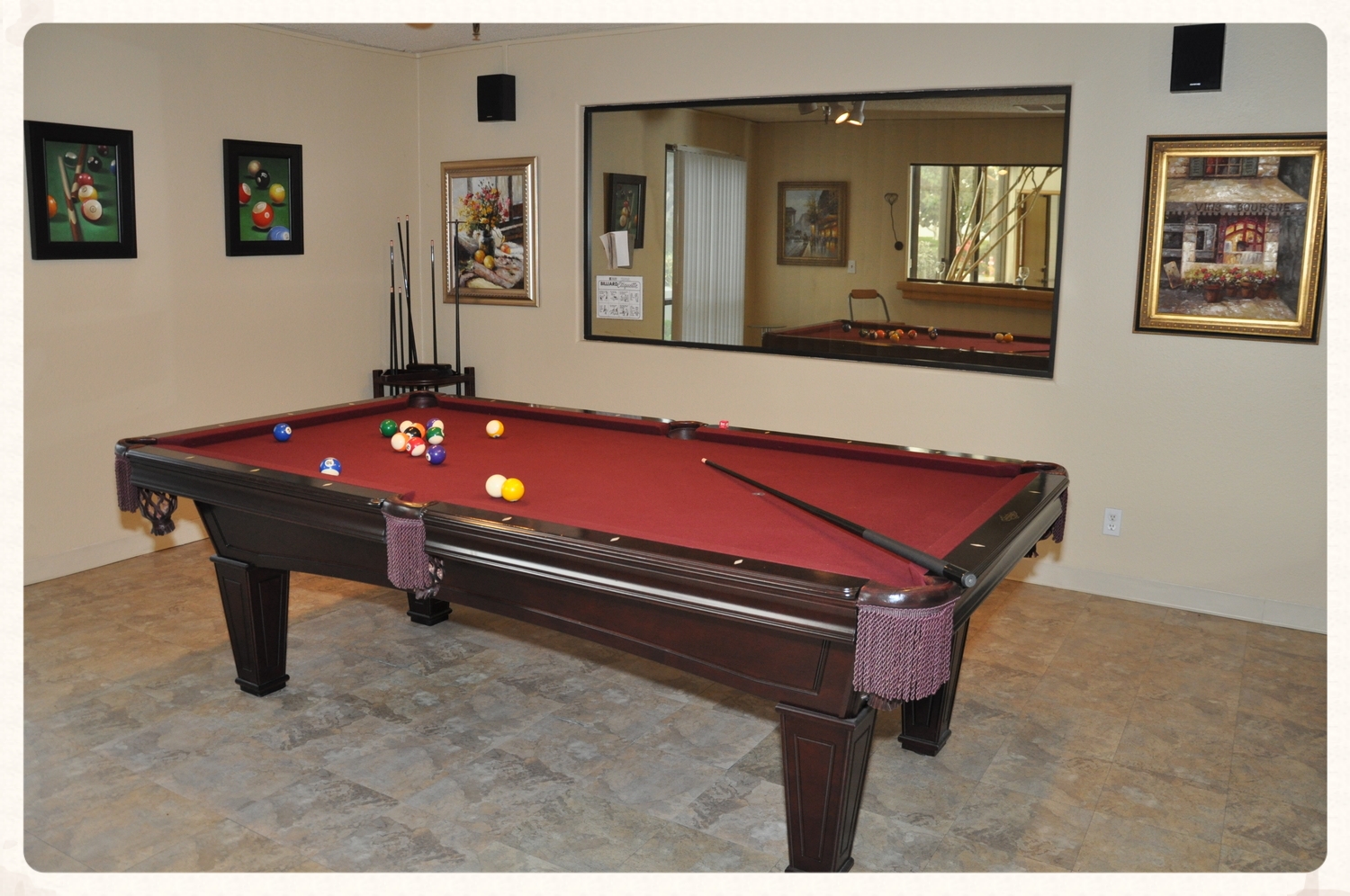 Full Size Billiard Table