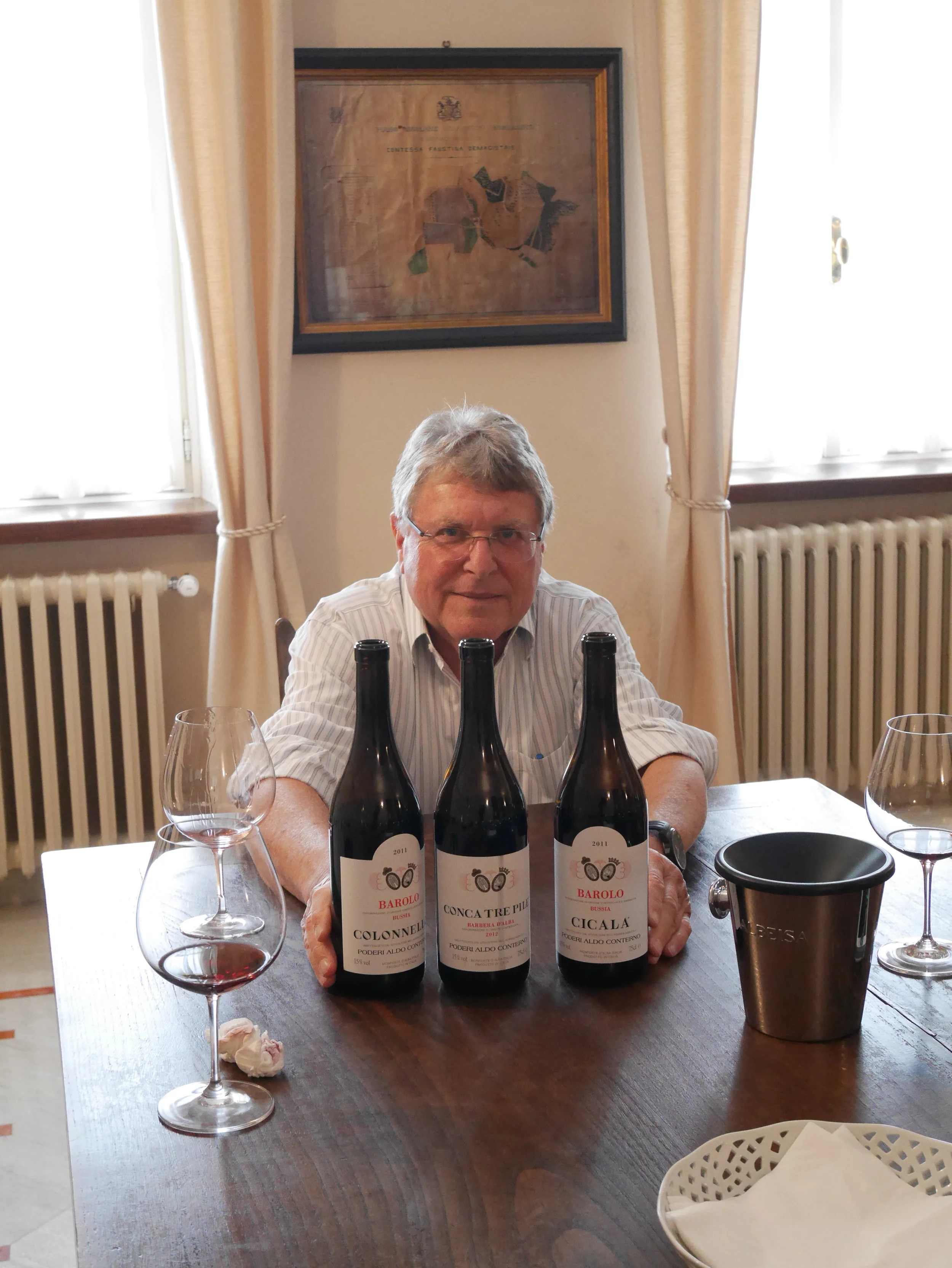 Aldo Conterno - A fabulous tour and tasting in Barolo