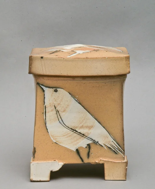 "Persian Jar with Birds"