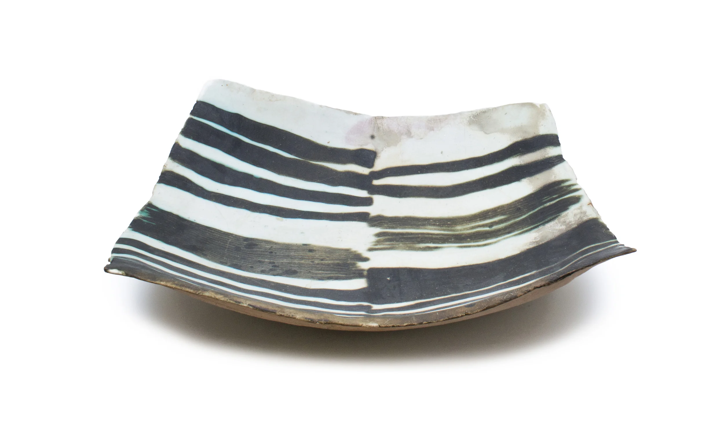 "Untitled (Striped Platter)"