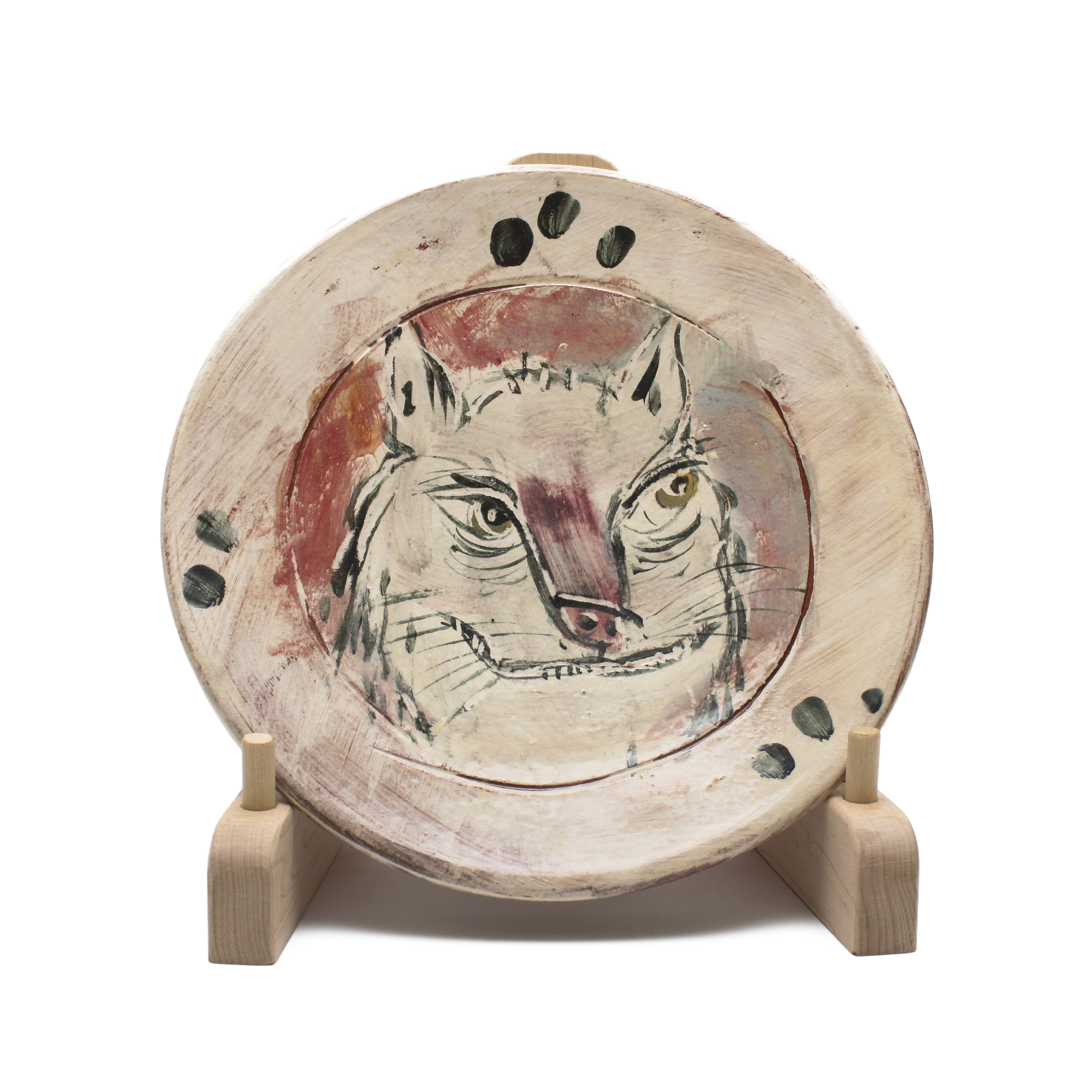 Small Cat Plate