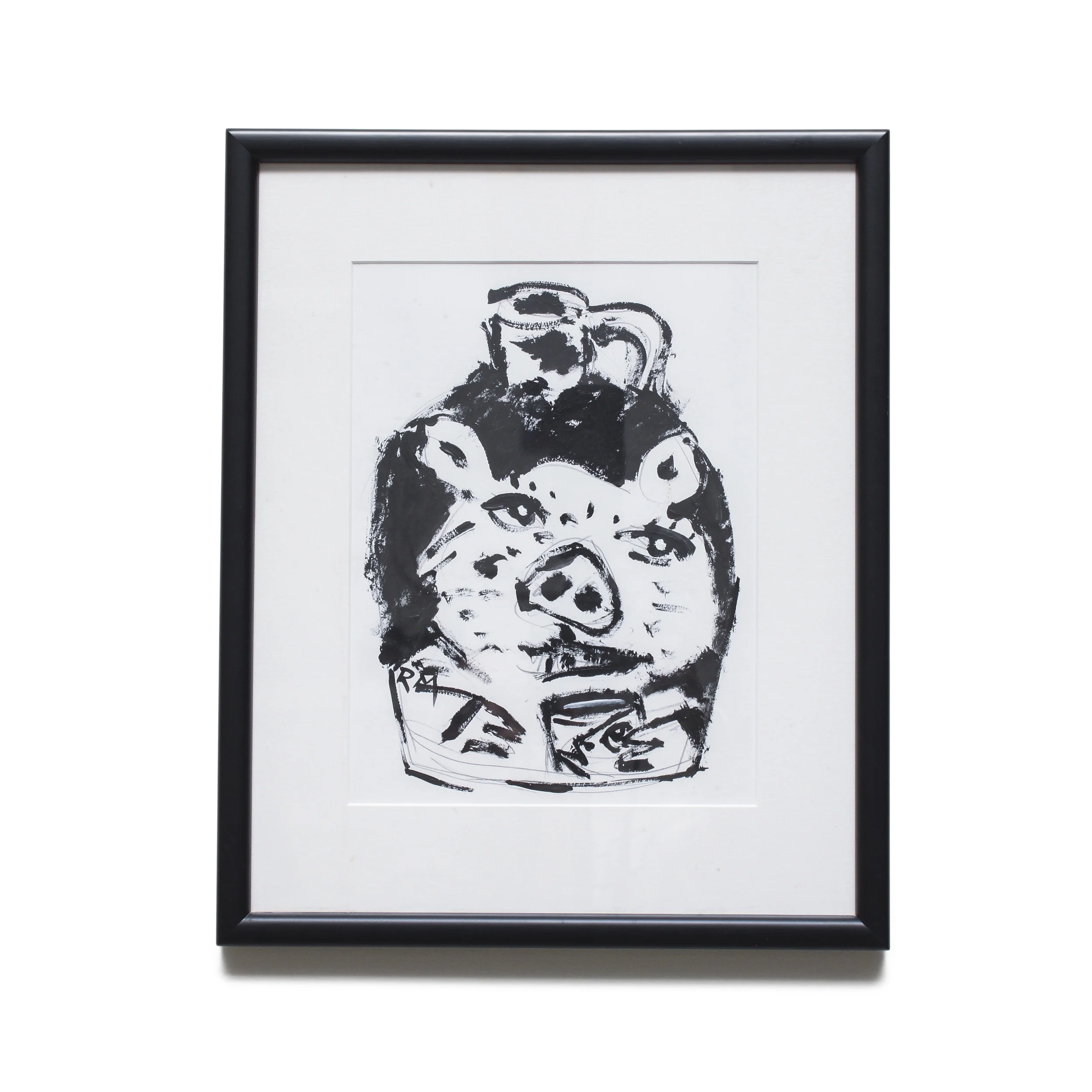 Pig Jug Drawing 1