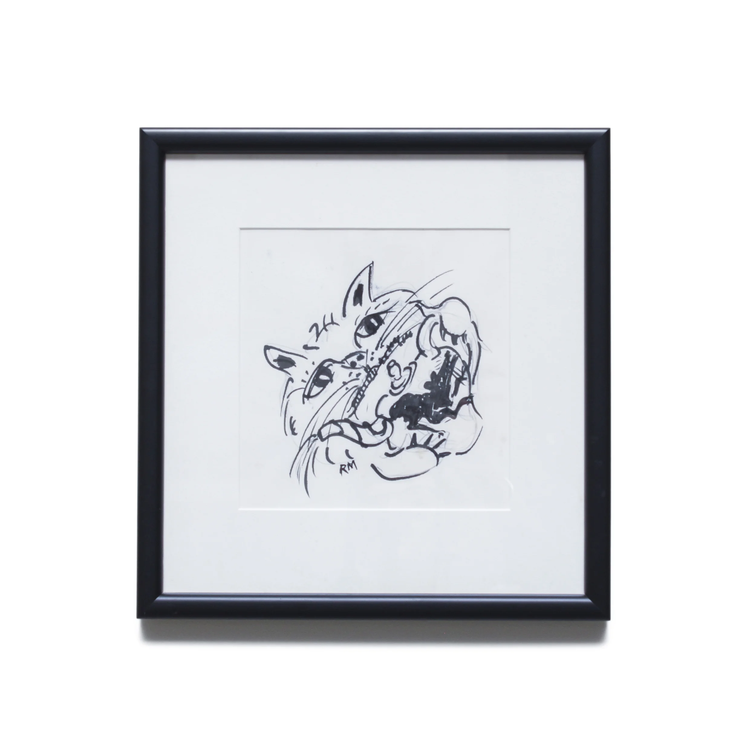 Cat Teapot Drawing