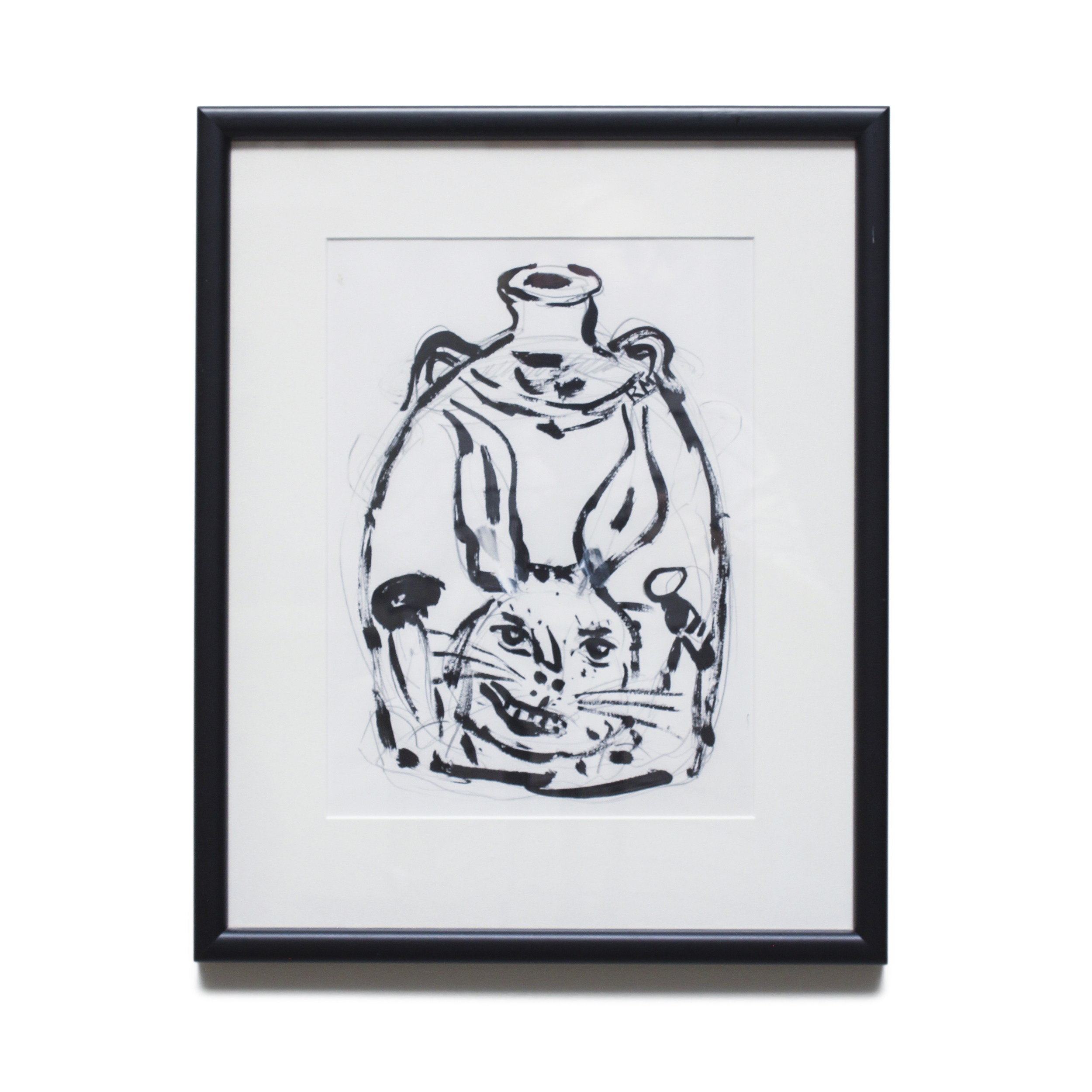Rabbit Jug Drawing 2