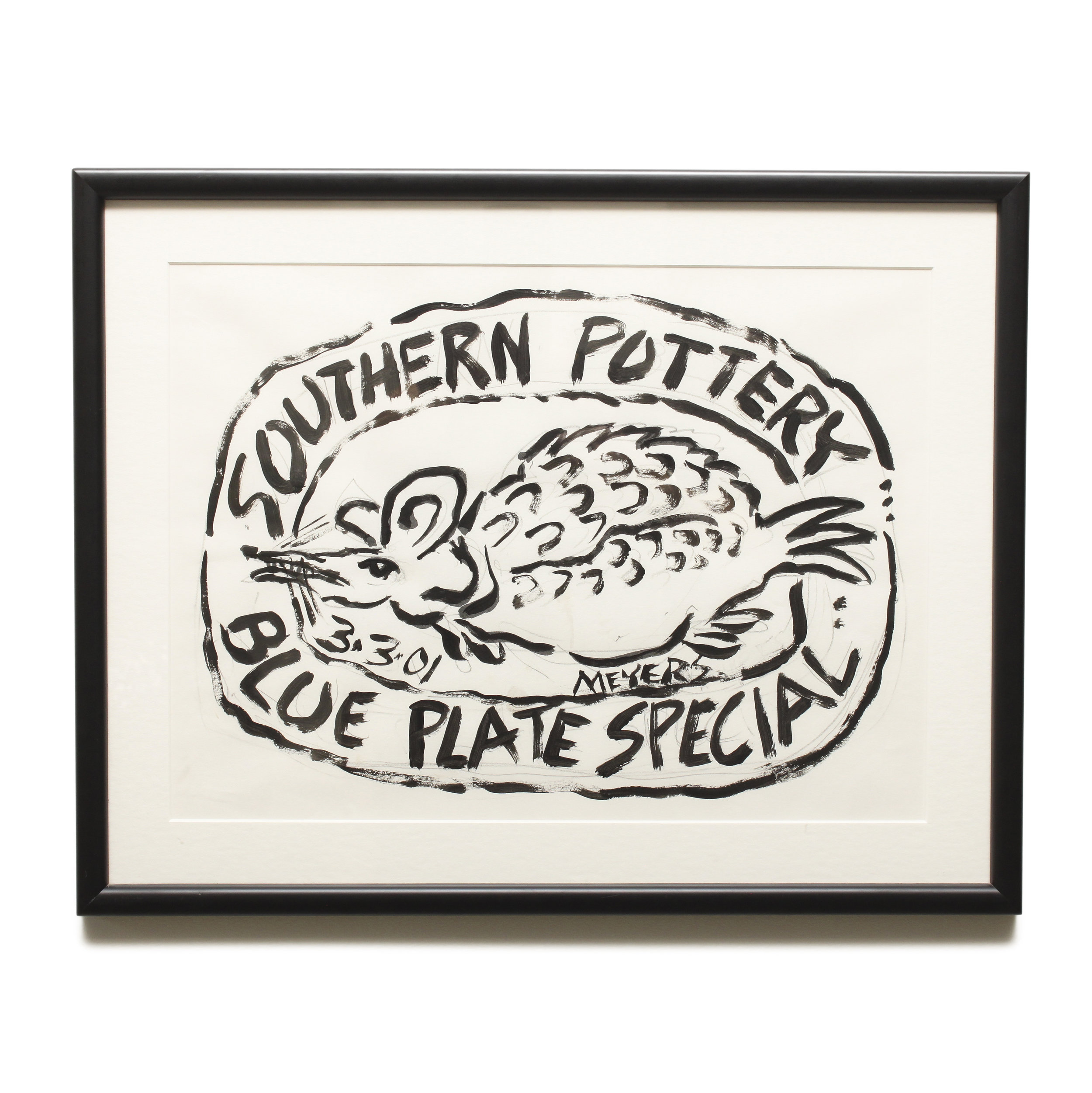 "Southern Pottery" Drawing 3
