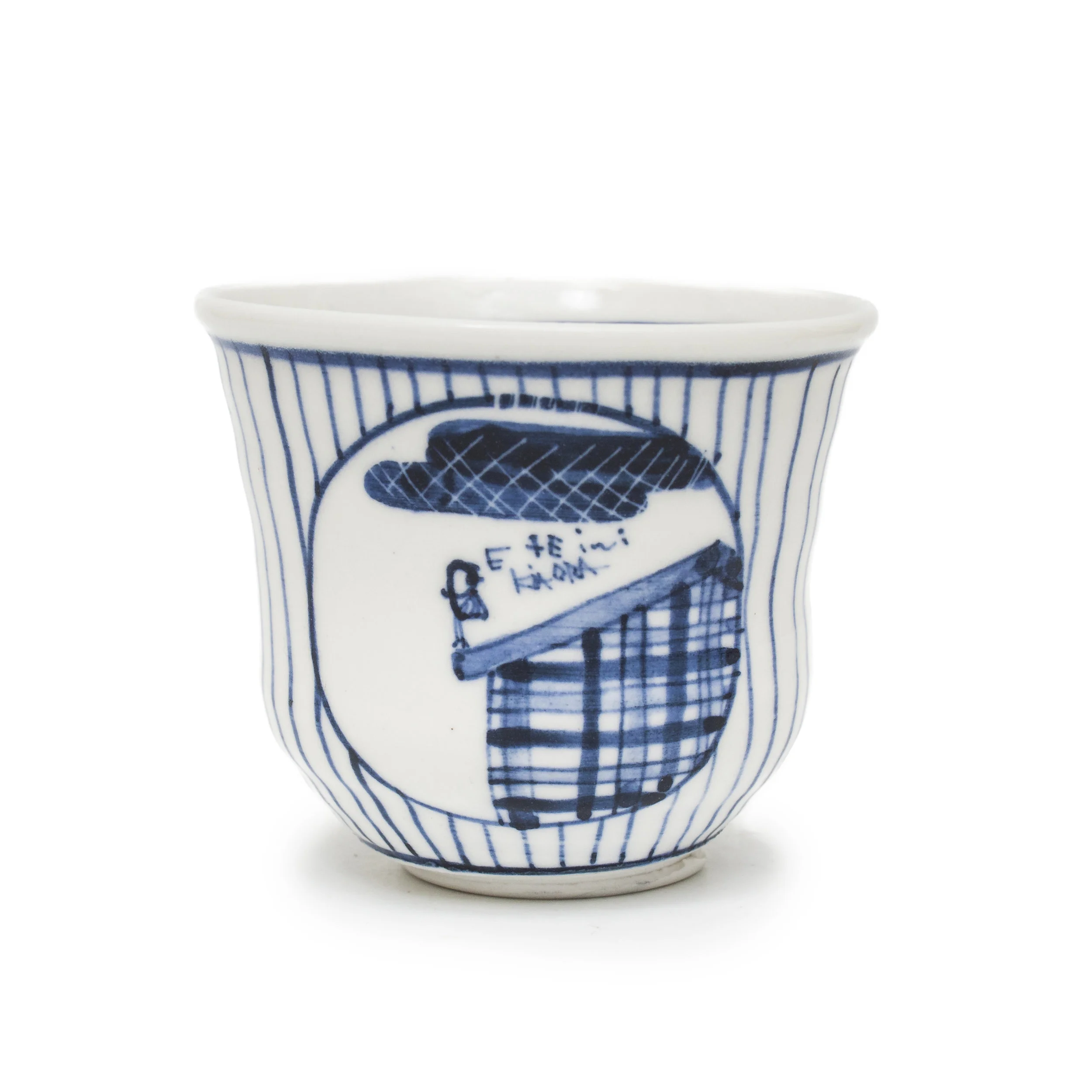 Yunomi (White &amp; Blue) (NP2001)