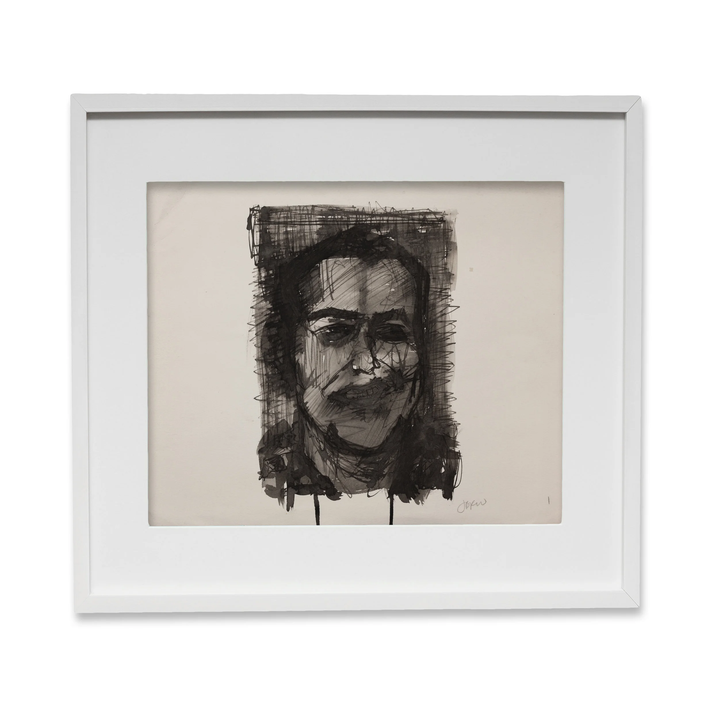 Untitled Portrait Original Drawing