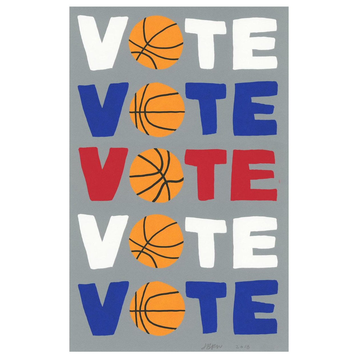 Vote Screenprint (INV# NP4097)
