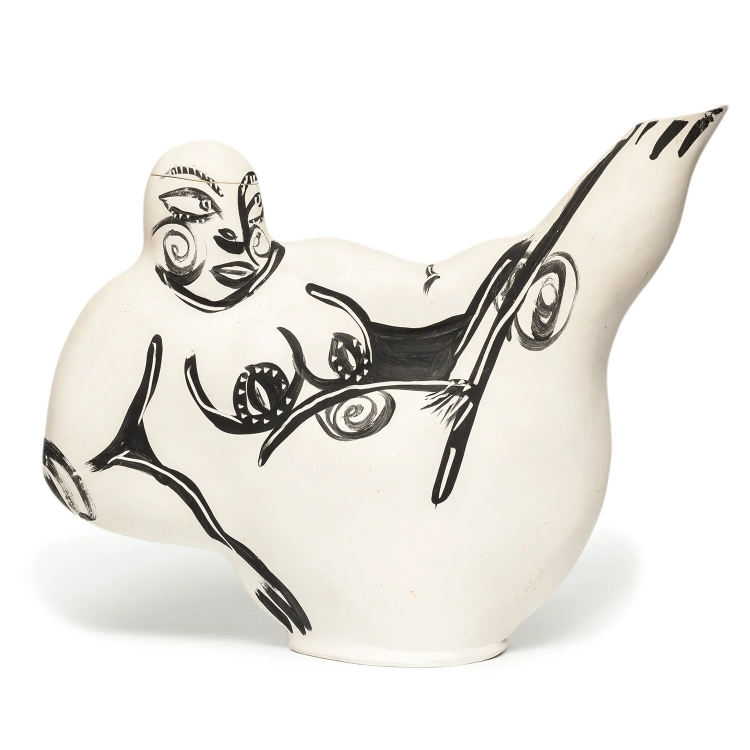 Untitled Nude Woman Teapot