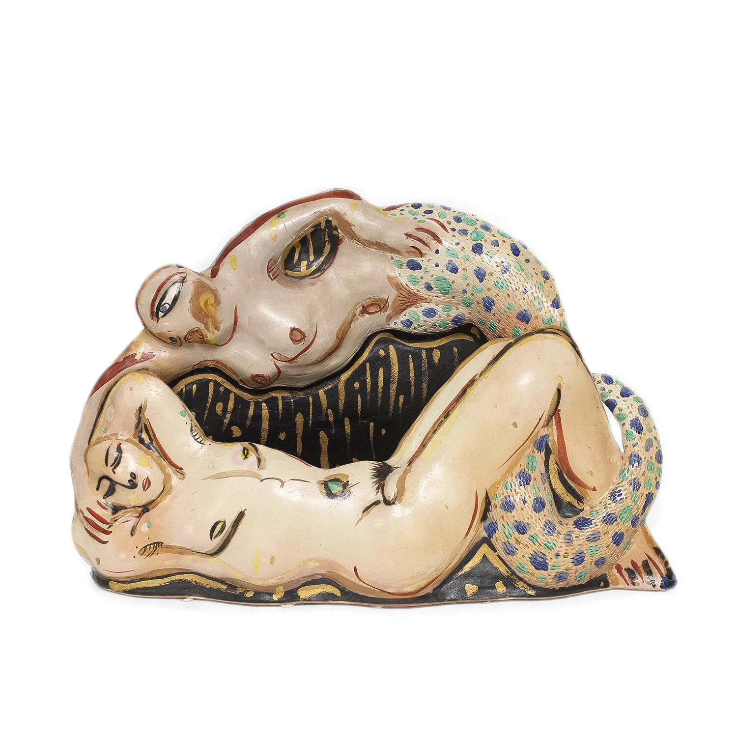 "Man Dreaming" Envelope Vase