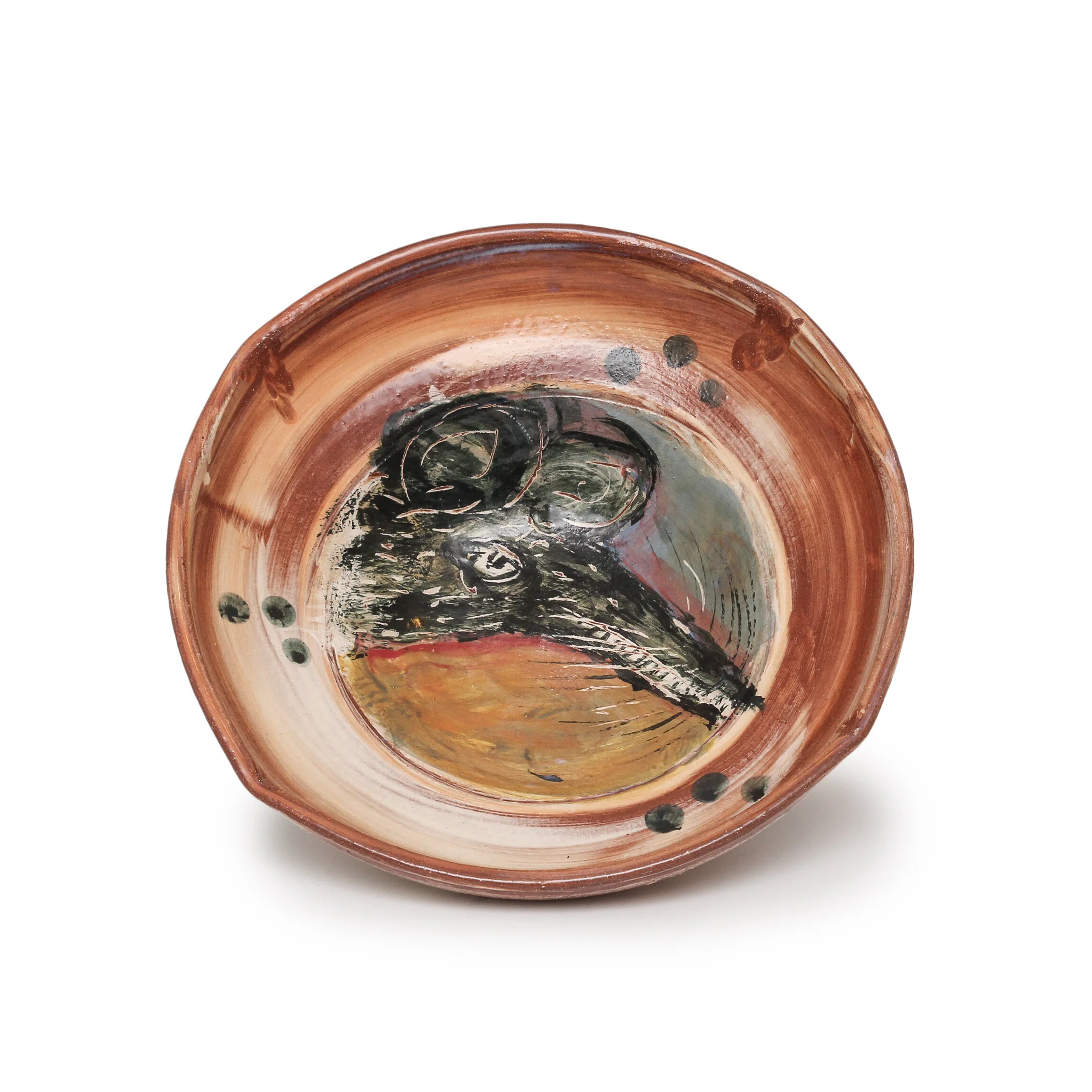 Ron Meyers - Large Rat Bowl (INV# NP2760)