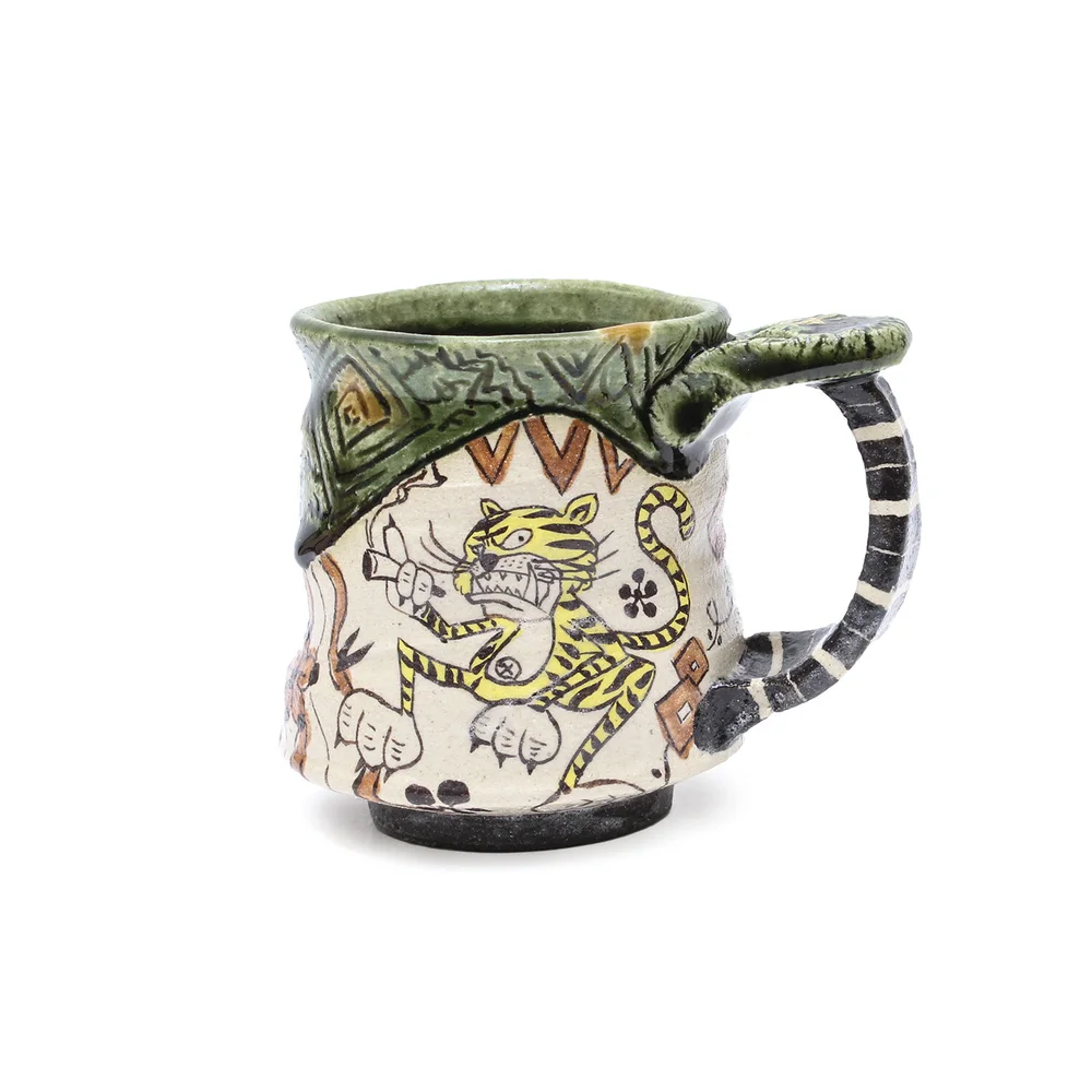 Fuminori Fukami - Oribe Tiger Mug (INV# NP2791) — The Nevica Project