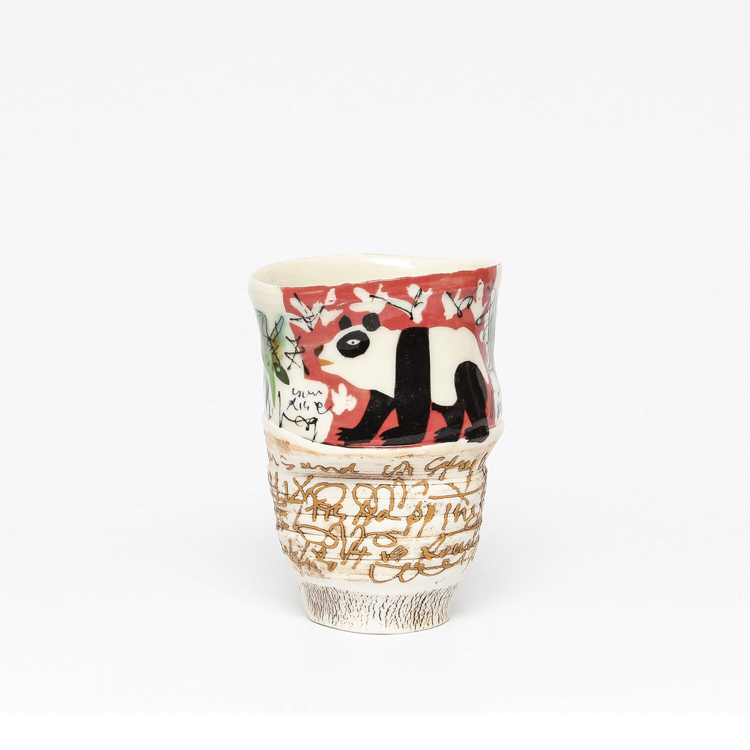 Kazuhiro Shimo - Panda Yunomi (INV# PS198)