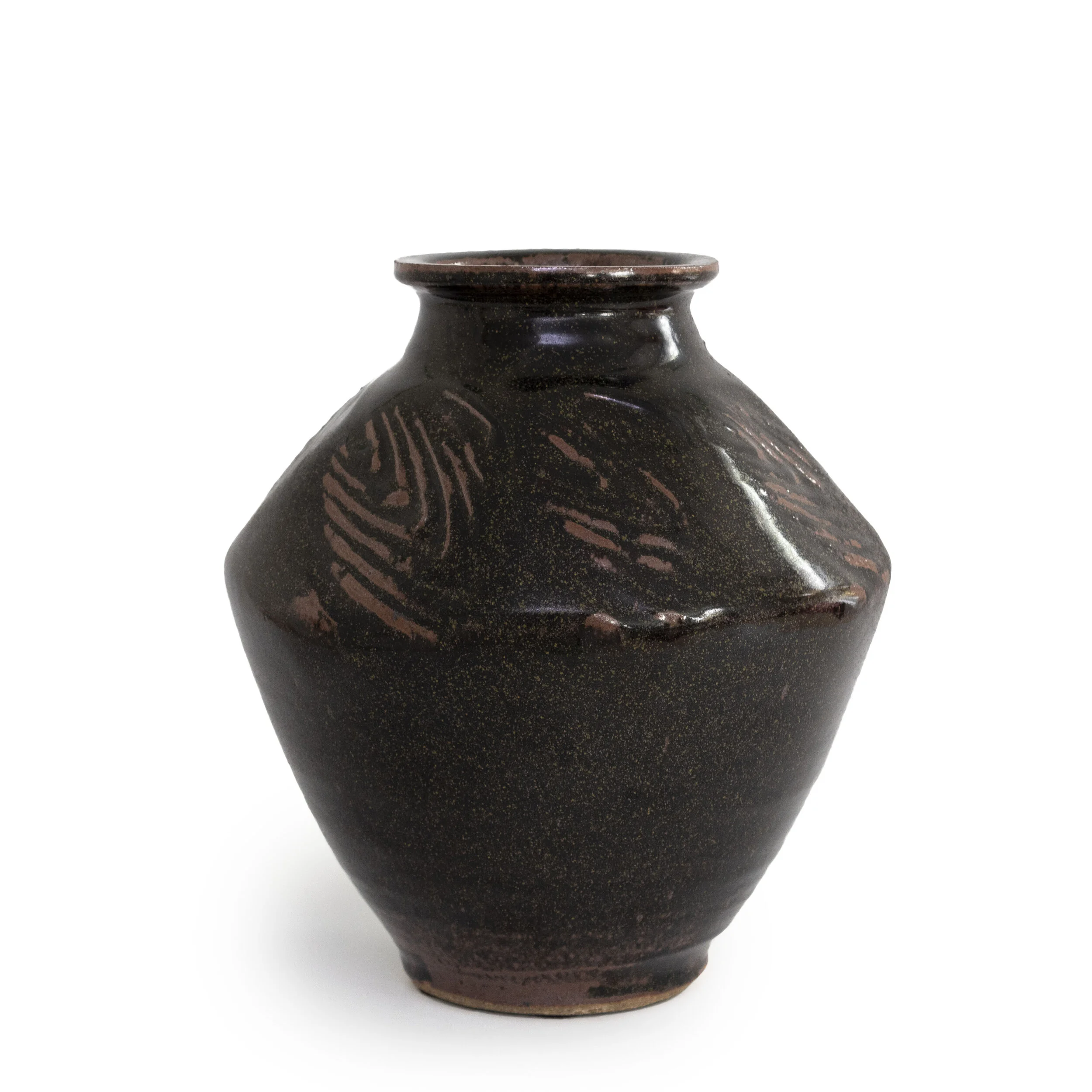 Warren MacKenzie - Tenmoku Vase (INV# NP2997)