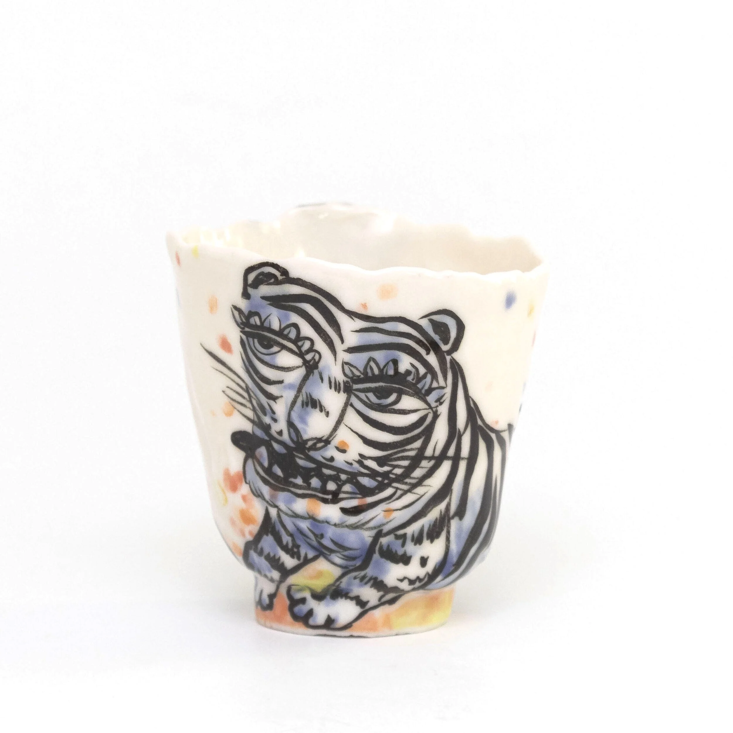 Sunkoo Yuh - Long Tiger Yunomi (INV# PS245)