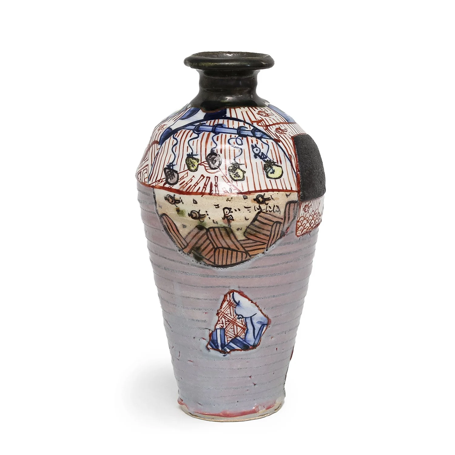 Basara Yobitsugi Style Vase (INV# NP3318)