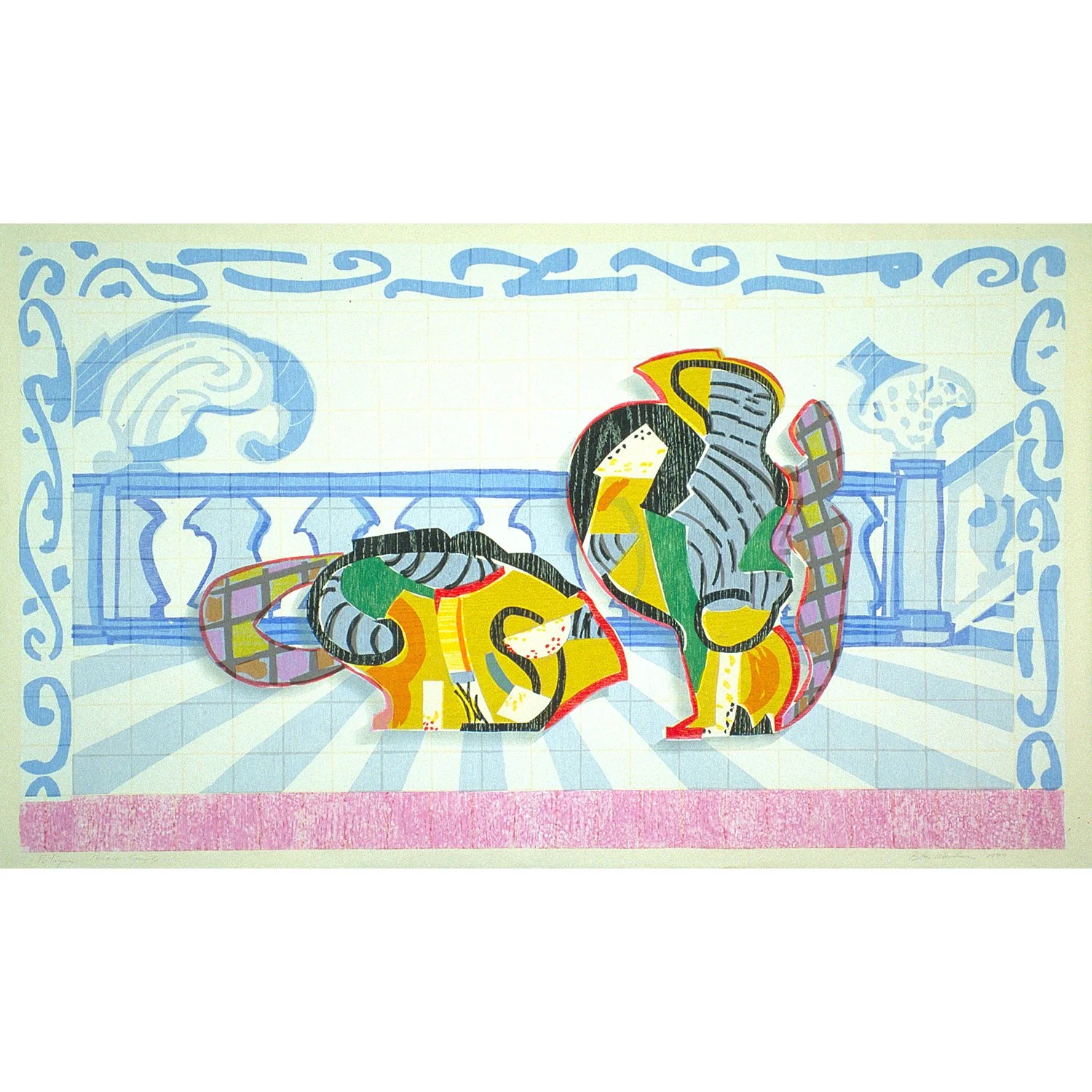 Portugese Palace Couple (INV# NP3633)