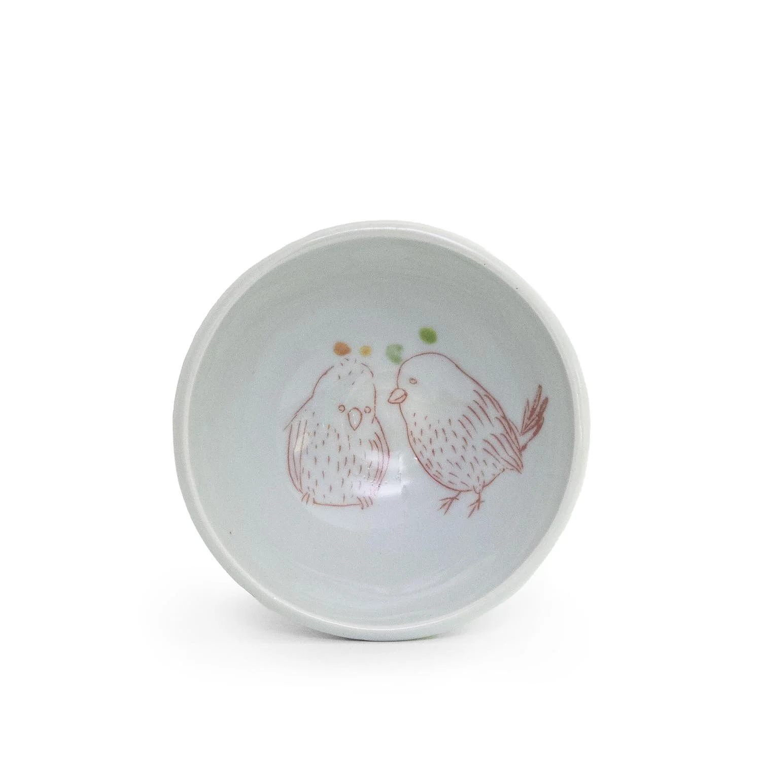 Small Bowl with Birds (INV# NP3897)