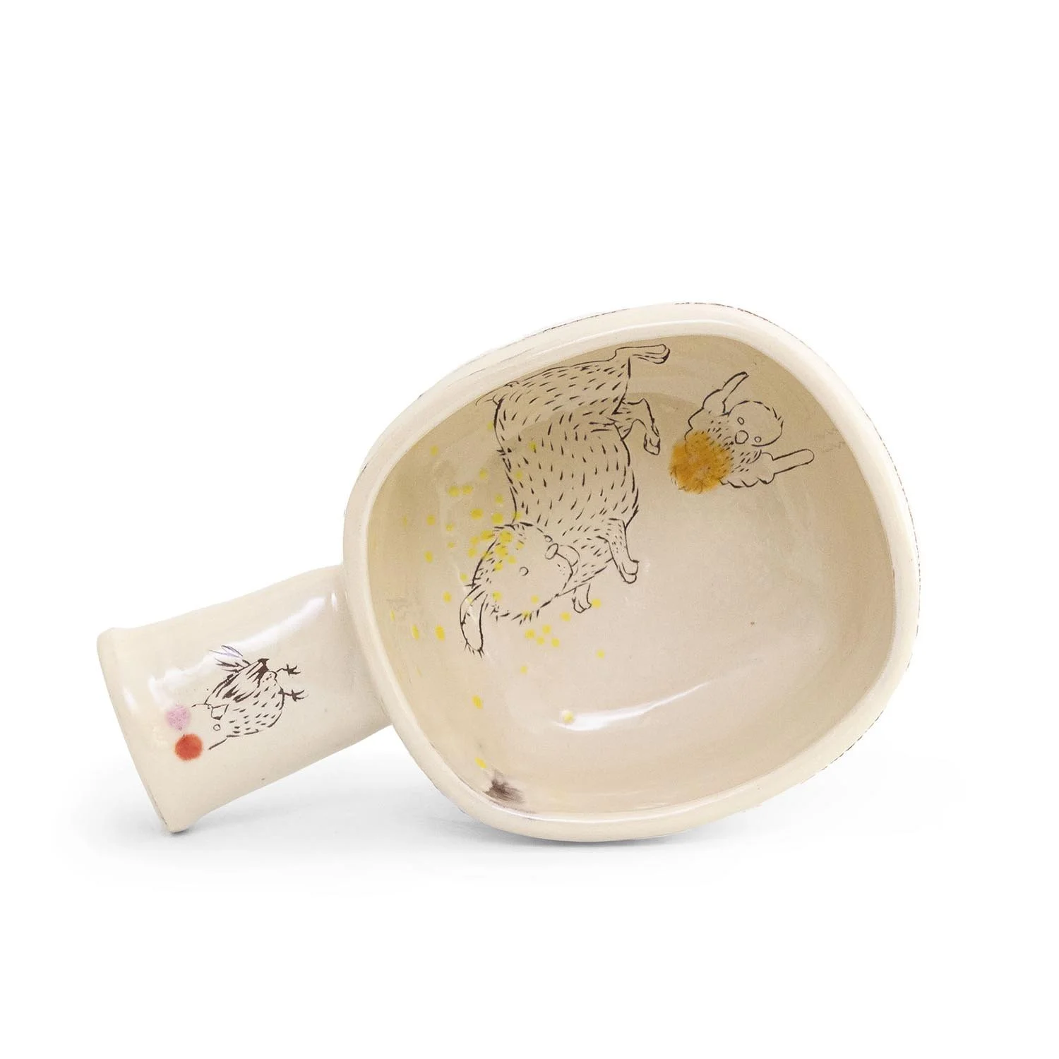 Square Bowl with Handle (INV# NP3900)