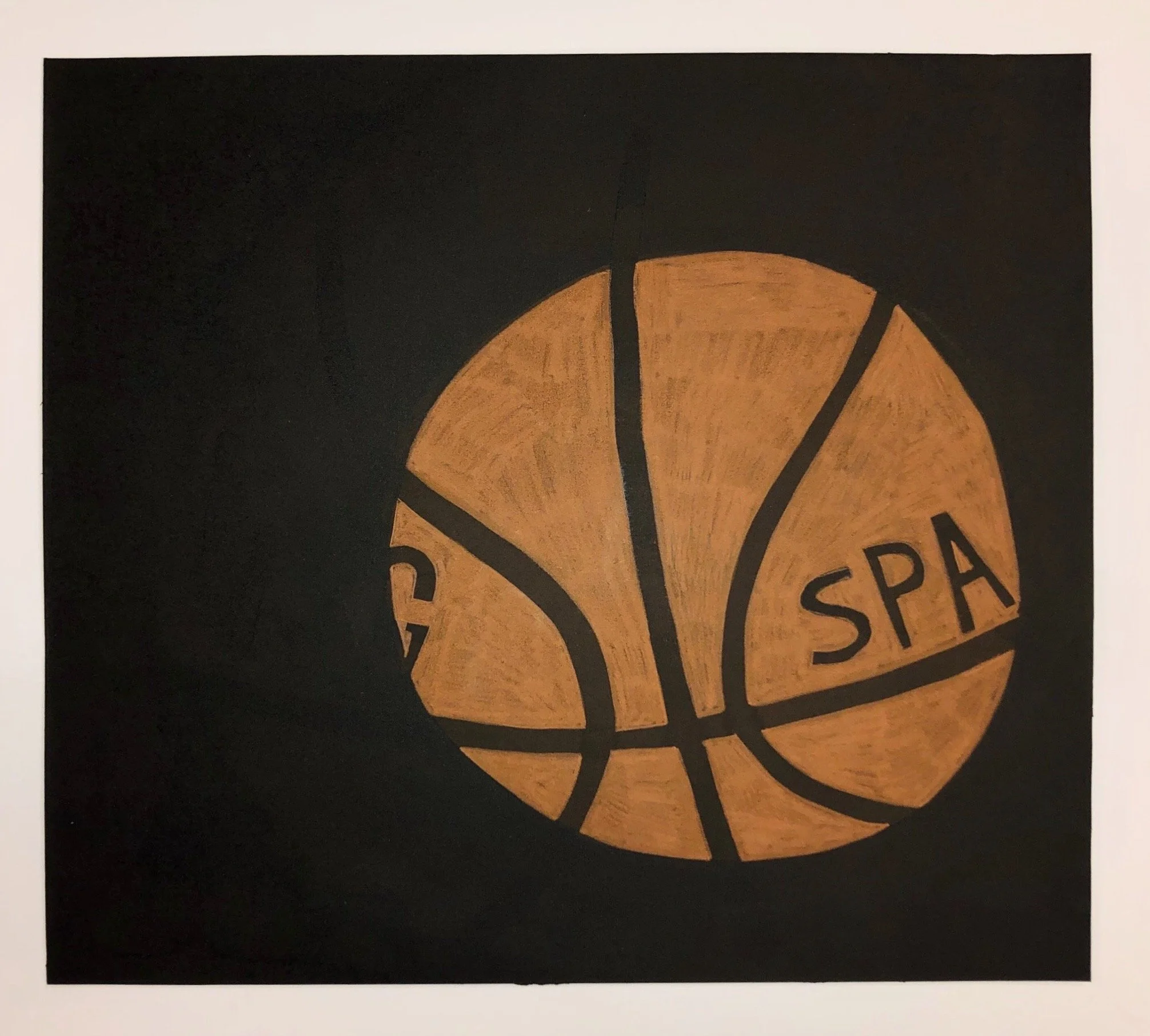Basketball Drawing